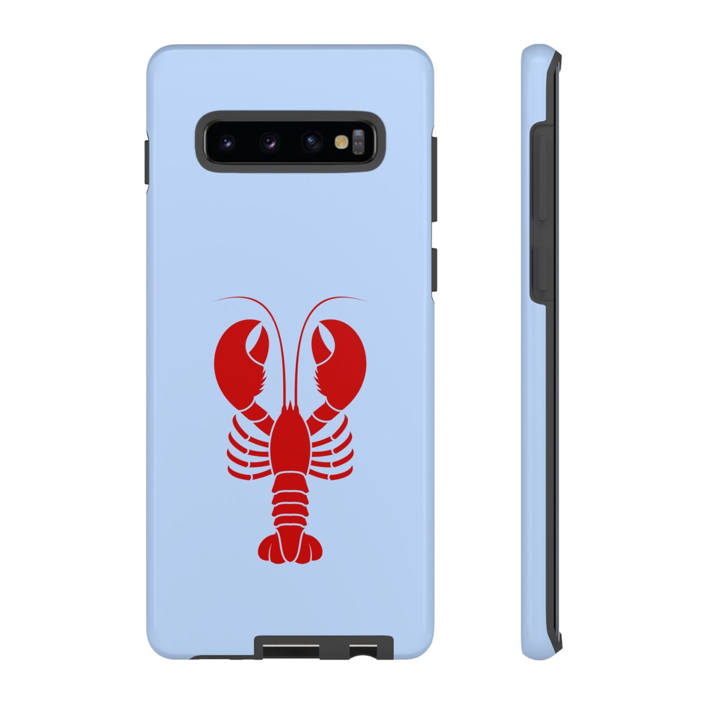 Red Lobster on Sky Blue Samsung Case