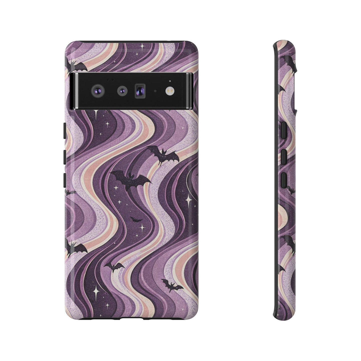 Retro Bats & Swirls Google Pixel Case