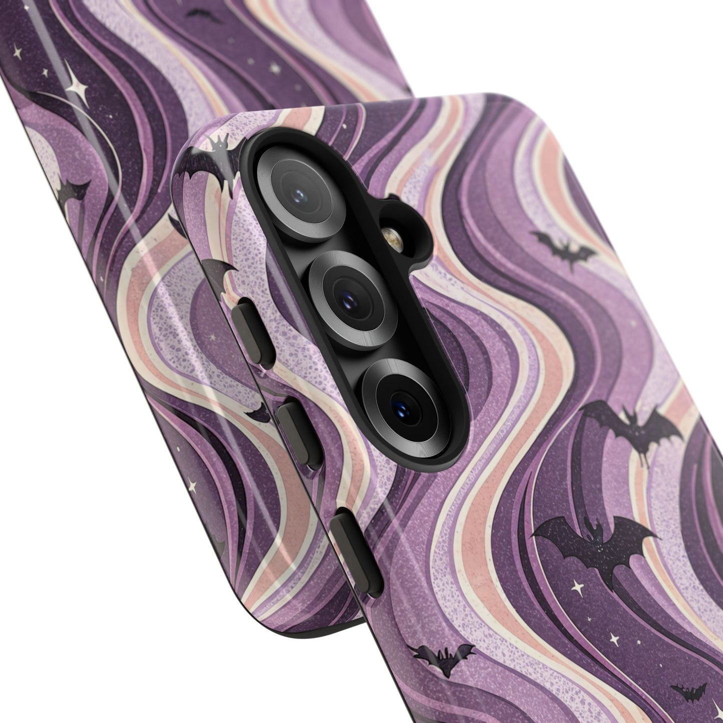 Retro Bats & Swirls Samsung Case