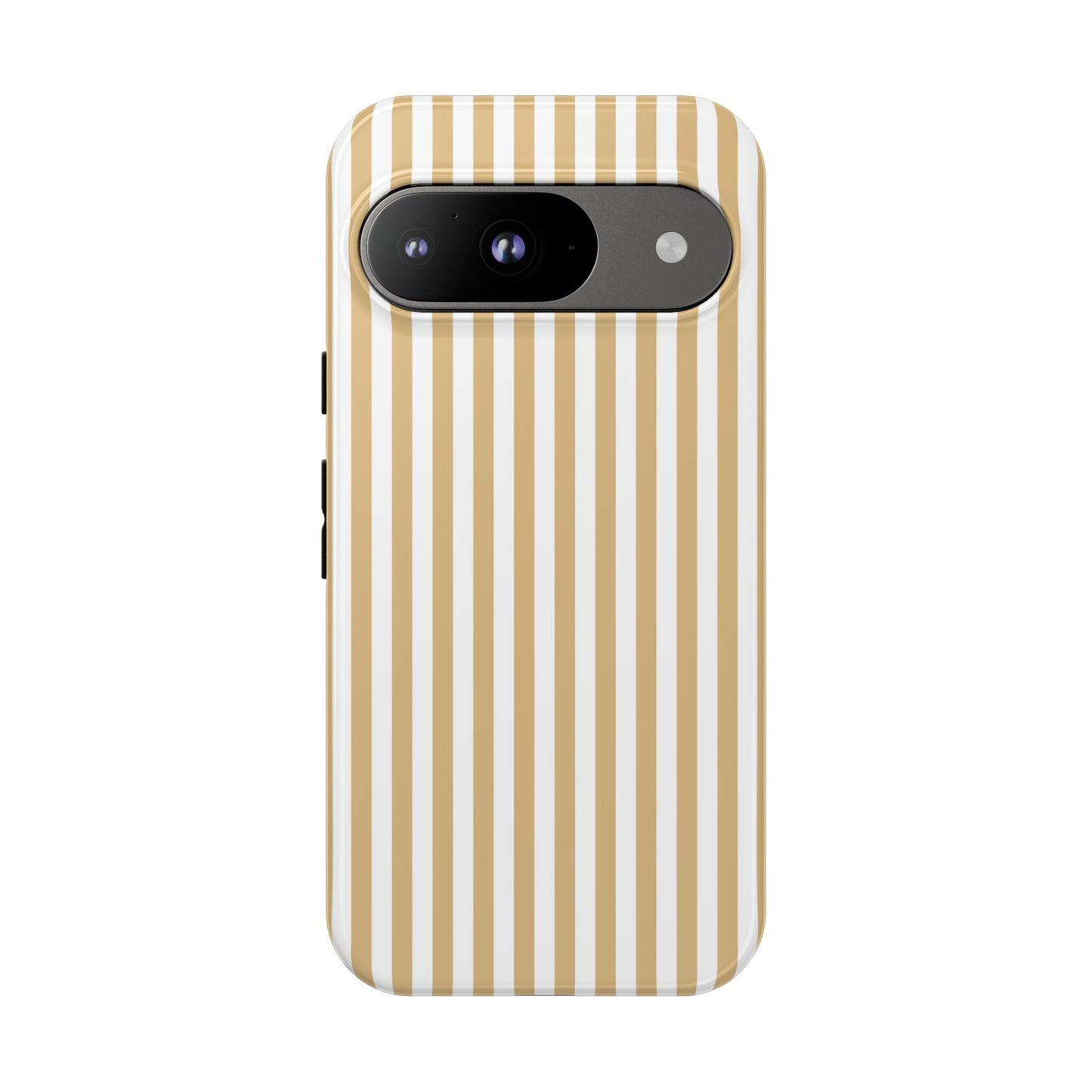 Yellow & White Stripe Google Pixel Case