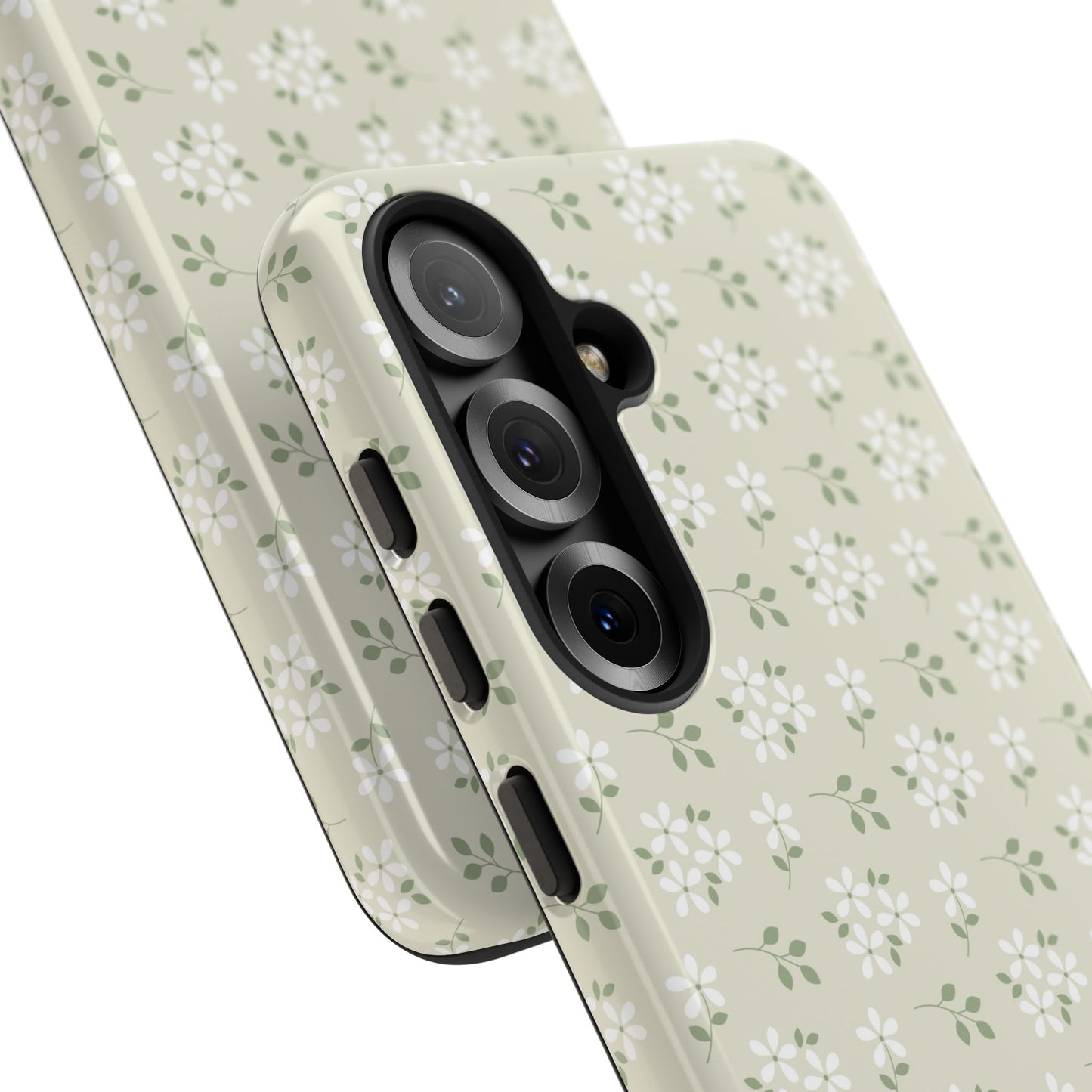 Beige Daisy Bloom Samsung Case