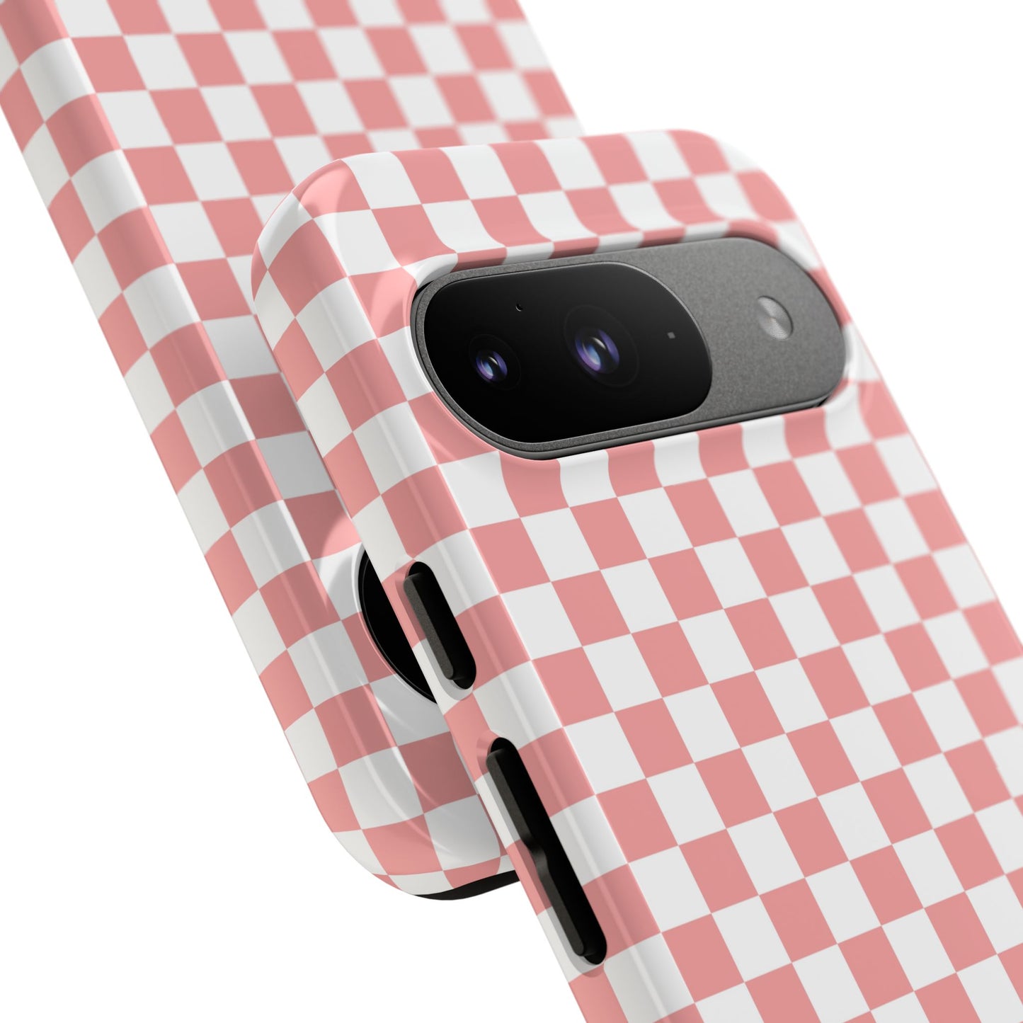 Pink Checkerboard Google Pixel Case
