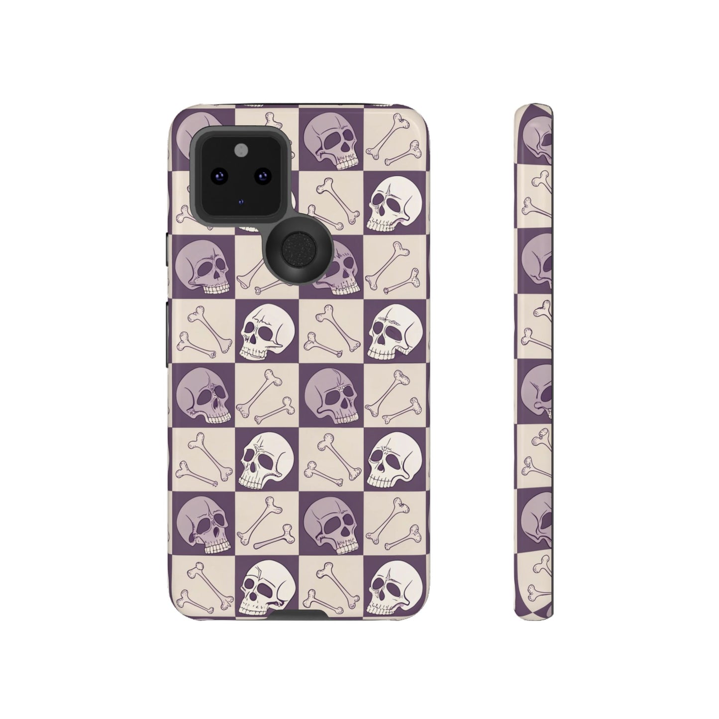 Skull & Bones Checkered Google Pixel Case