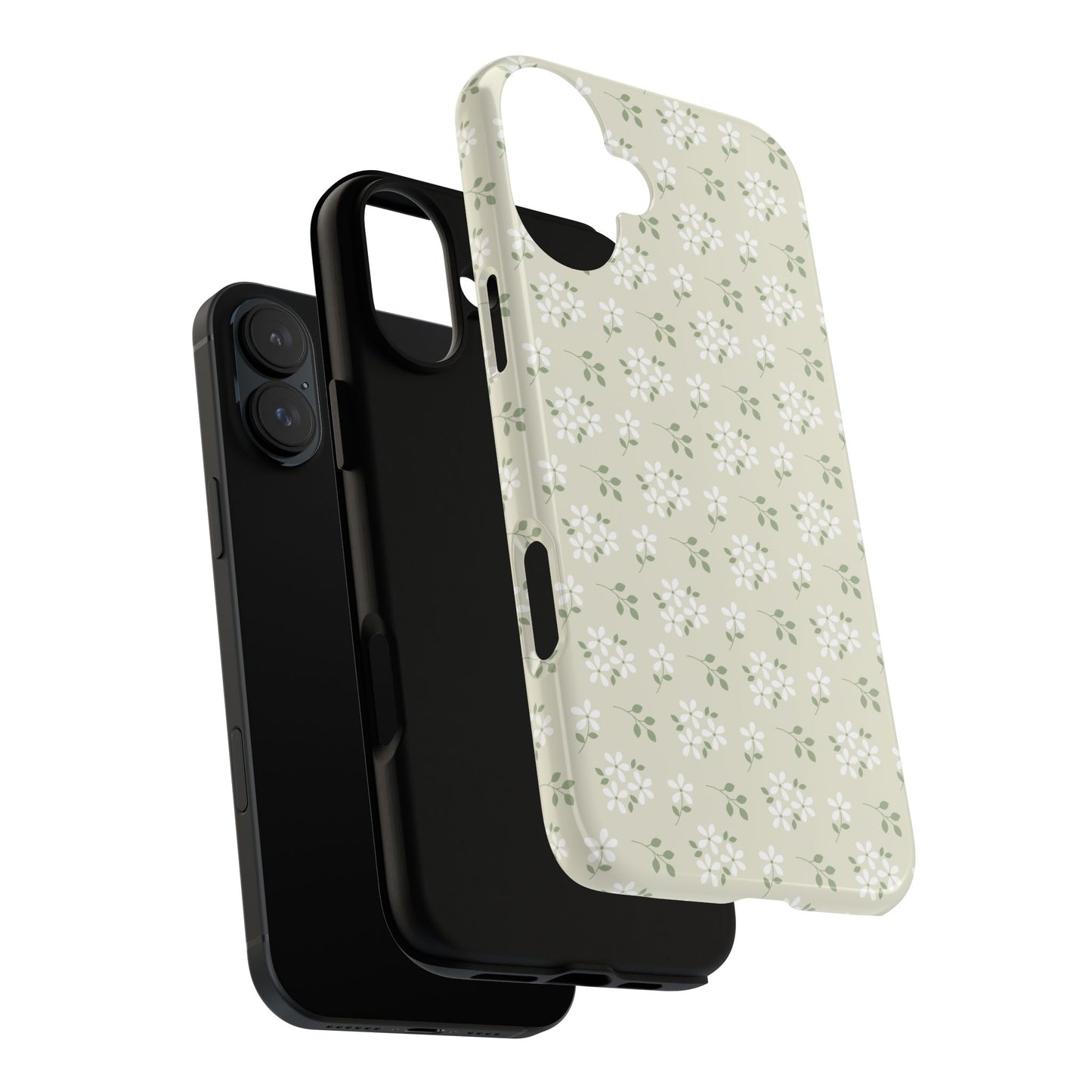 Beige Daisy Bloom iPhone Case