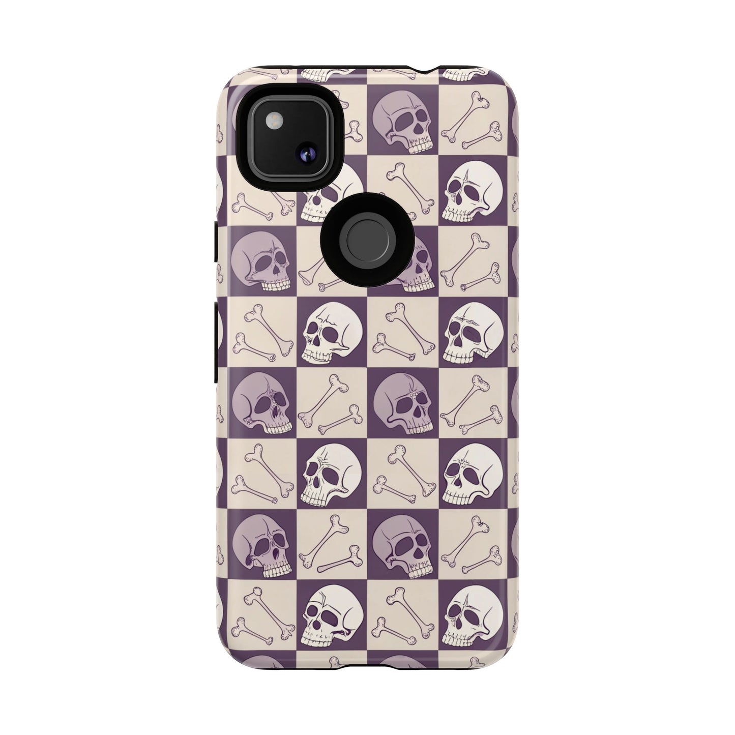 Skull & Bones Checkered Google Pixel Case