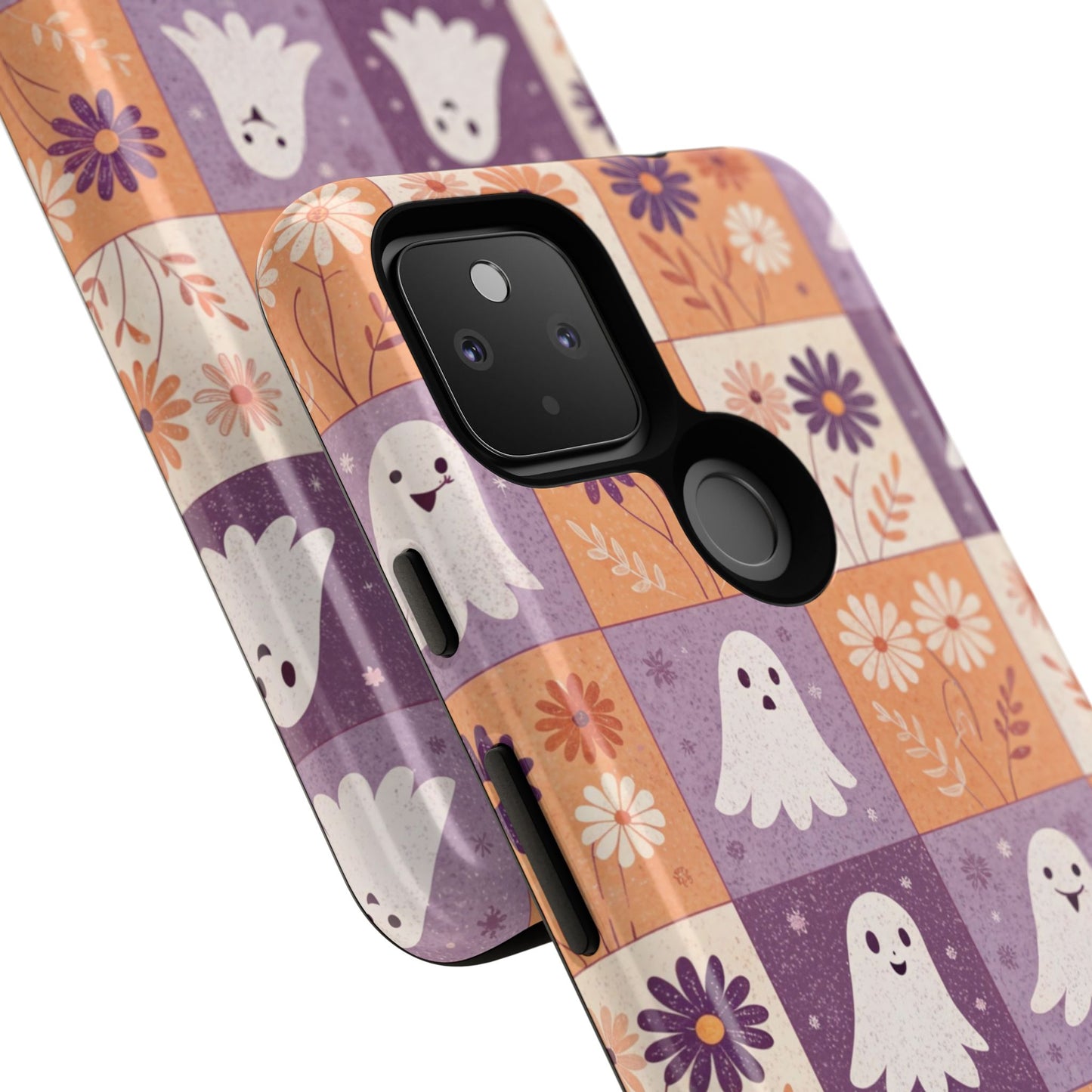 Ghost Floral Checkerboard Google Pixel Case