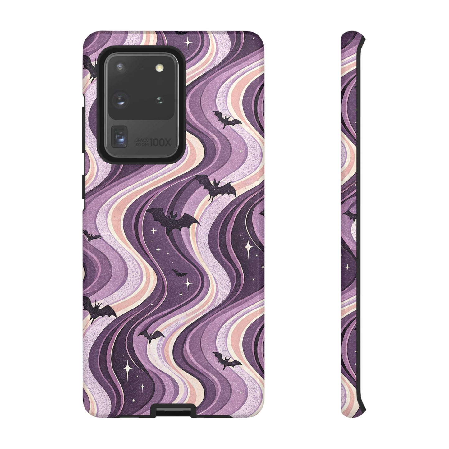 Retro Bats & Swirls Samsung Case