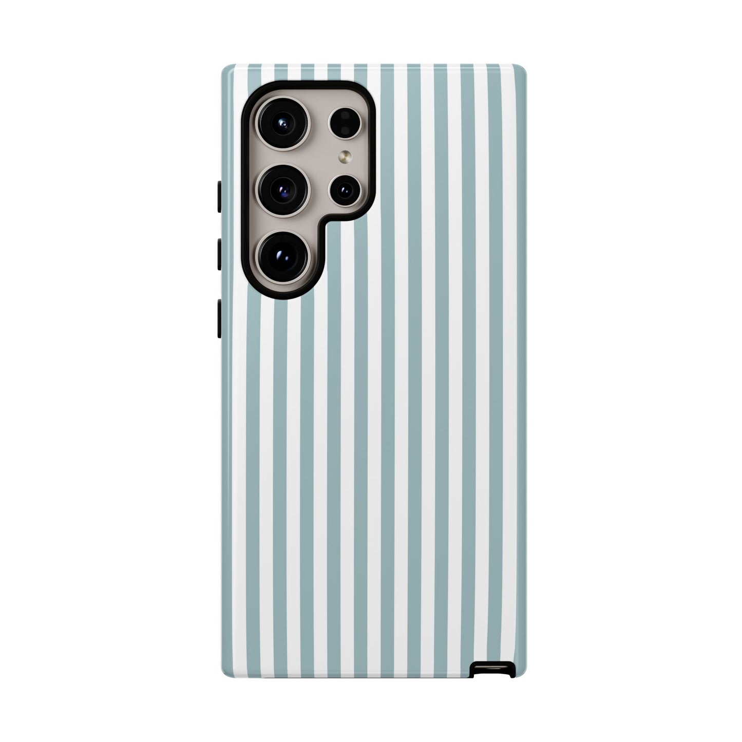 Blue & White Stripe Samsung Case