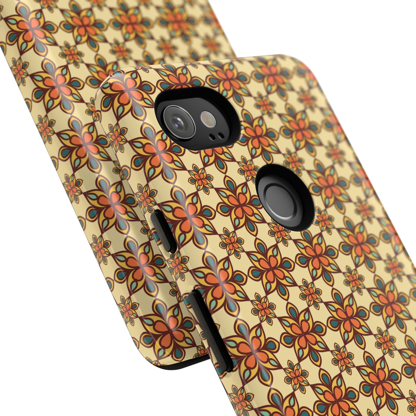 Retro Mandala Floral Google Pixel Case