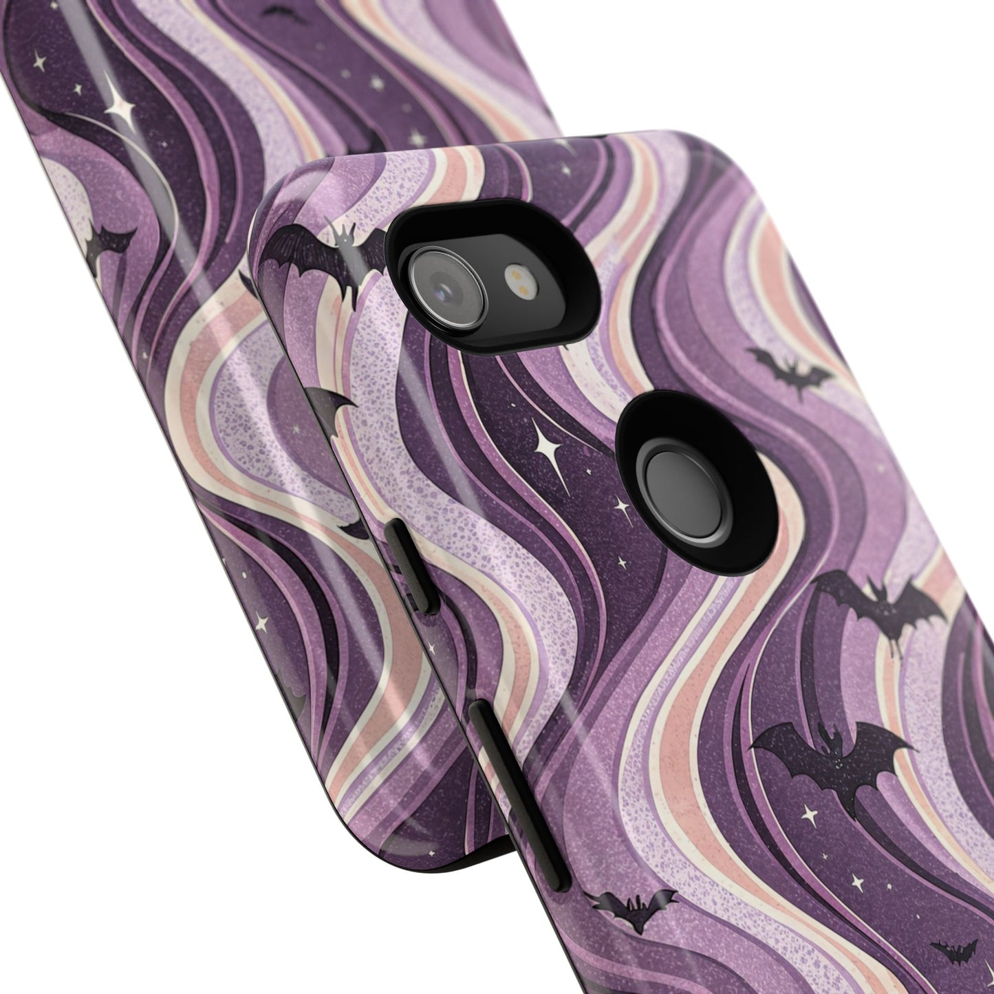 Retro Bats & Swirls Google Pixel Case