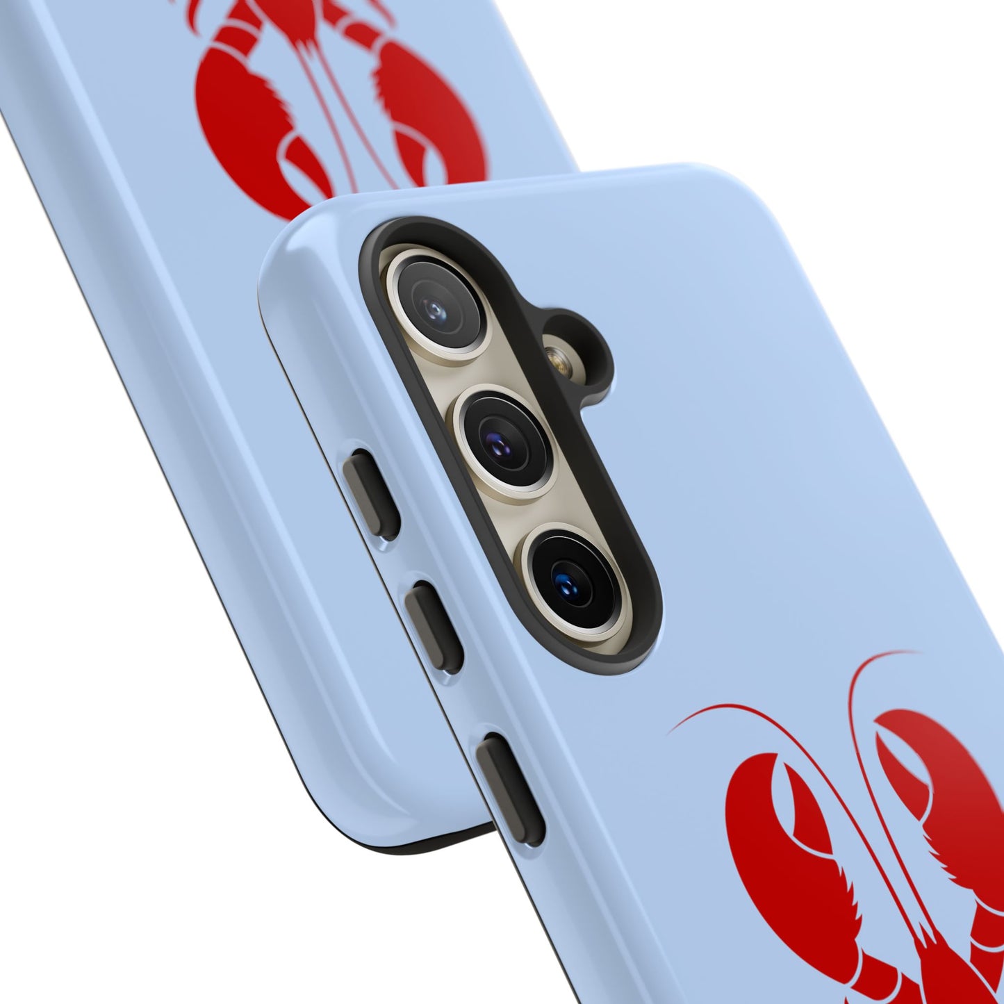 Red Lobster on Sky Blue Samsung Case
