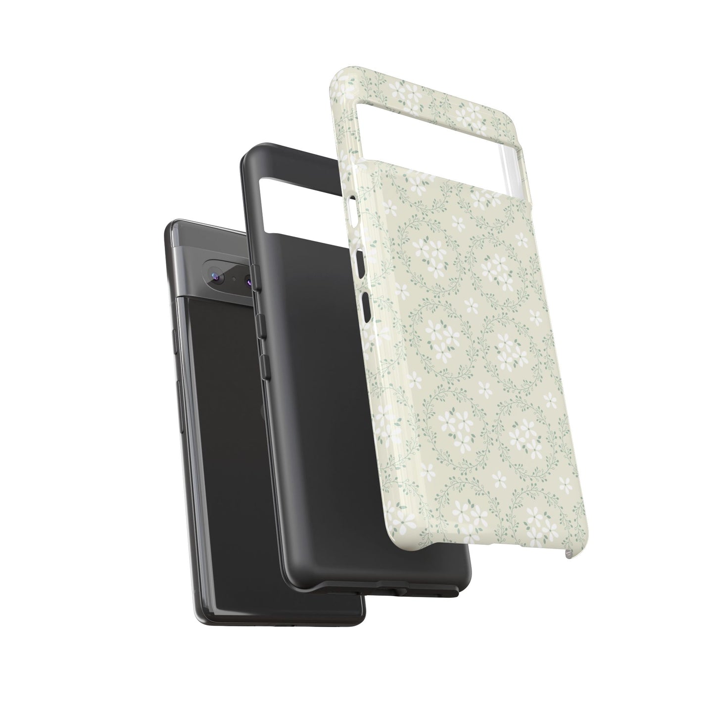 Vintage Daisy Wreath Google Pixel Case