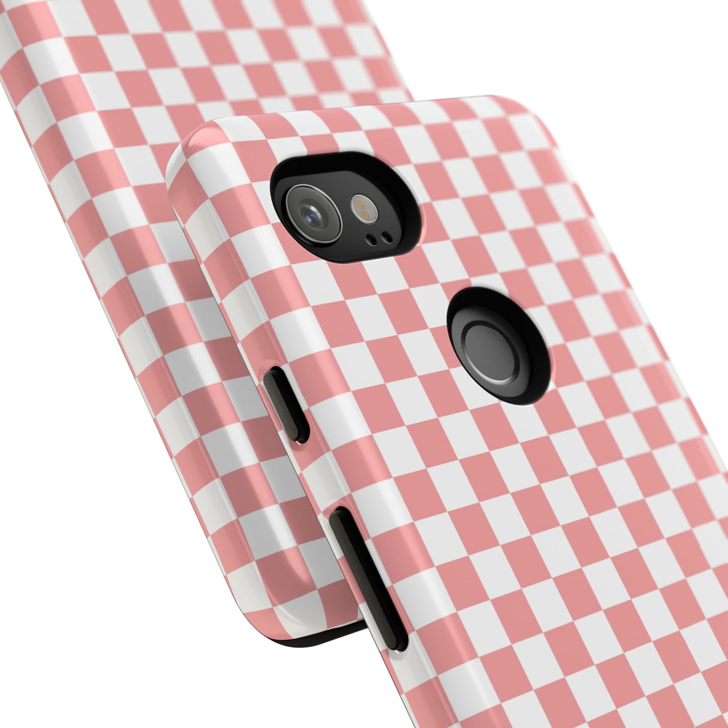 Pink Checkerboard Google Pixel Case