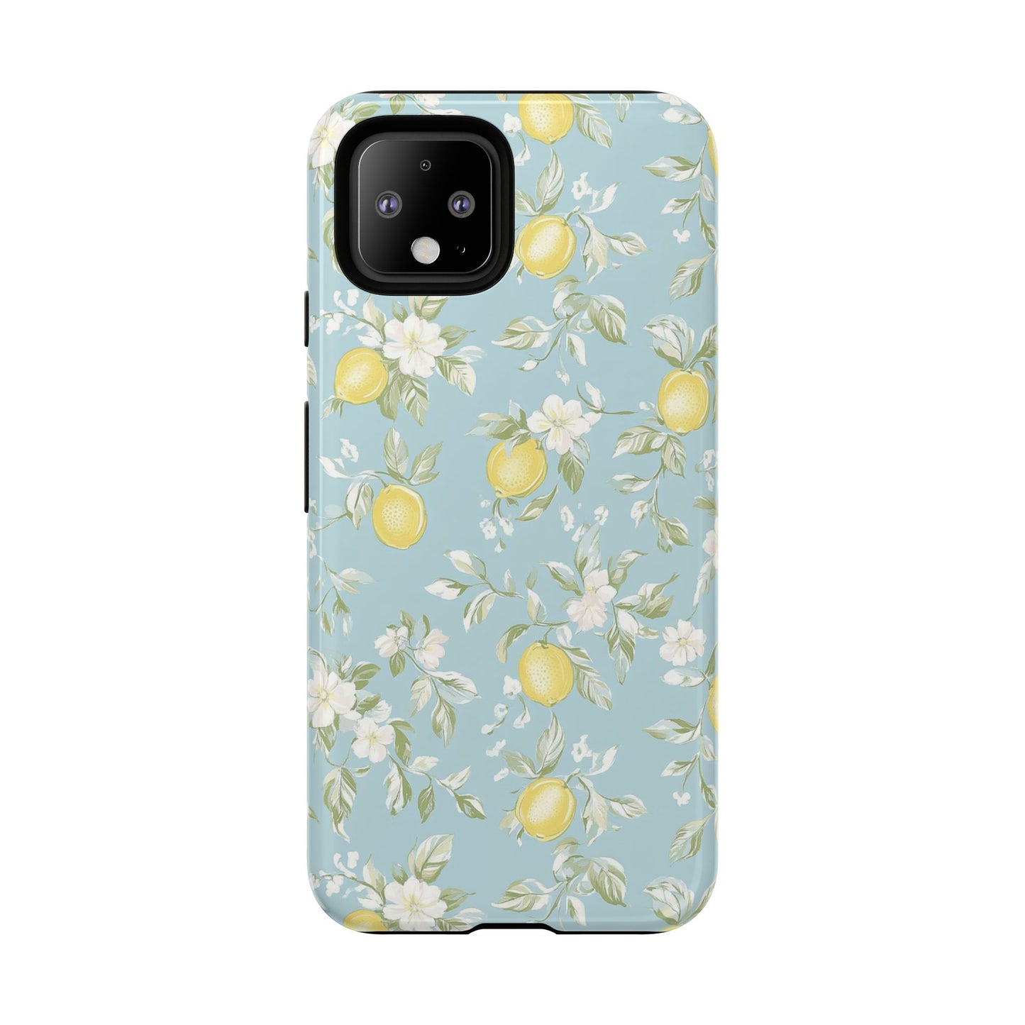 Lemon Blossom Blue Google Pixel Case