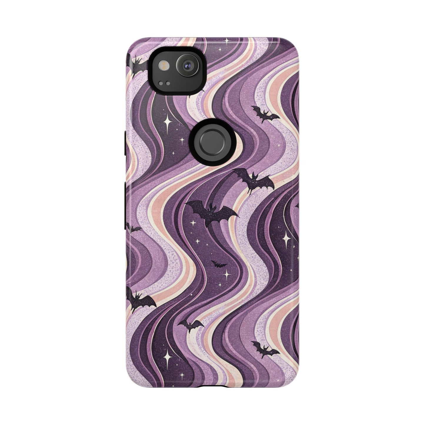 Retro Bats & Swirls Google Pixel Case