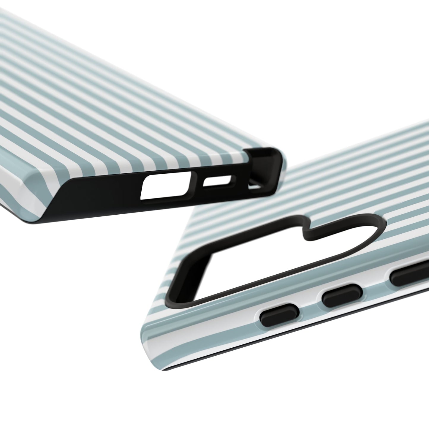 Blue & White Stripe Samsung Case