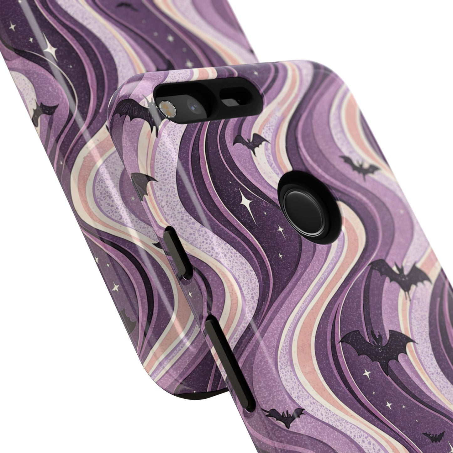 Retro Bats & Swirls Google Pixel Case