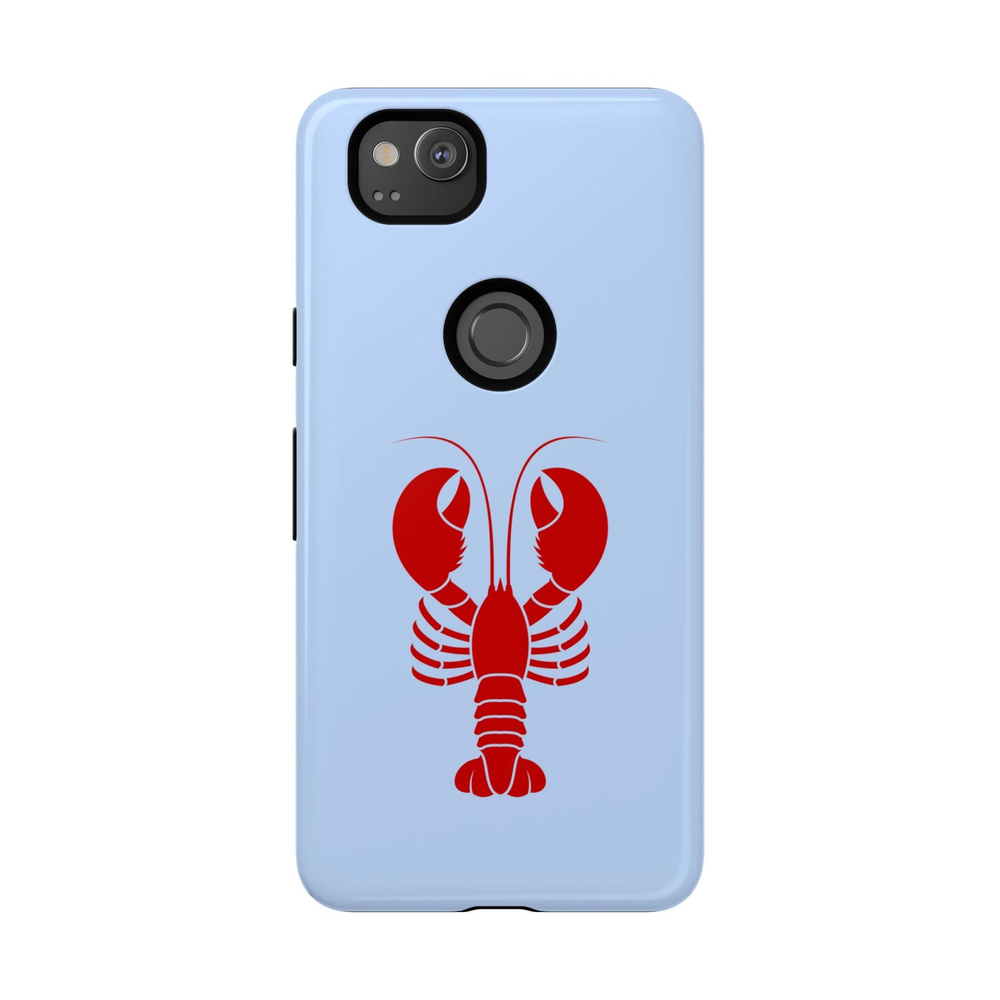 Red Lobster on Sky Blue Google Pixel Case