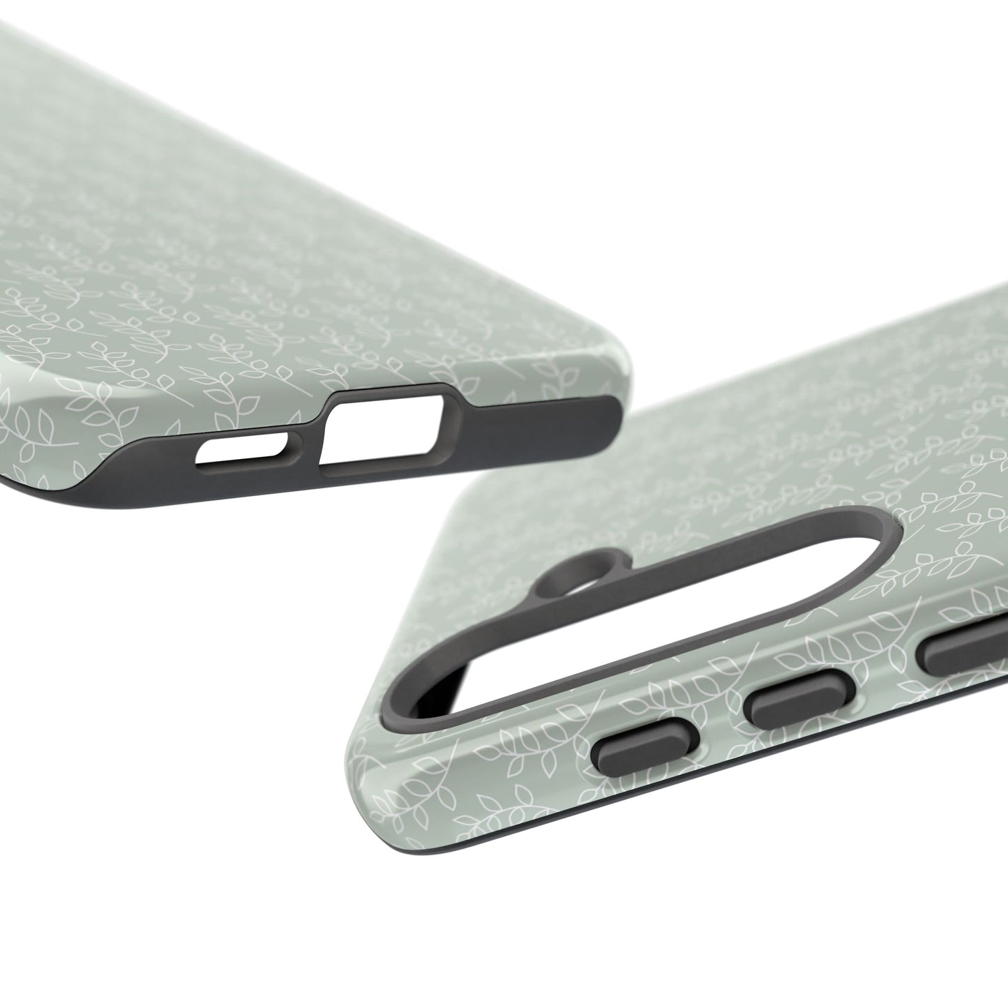 Minimal Leaf Print Samsung Case