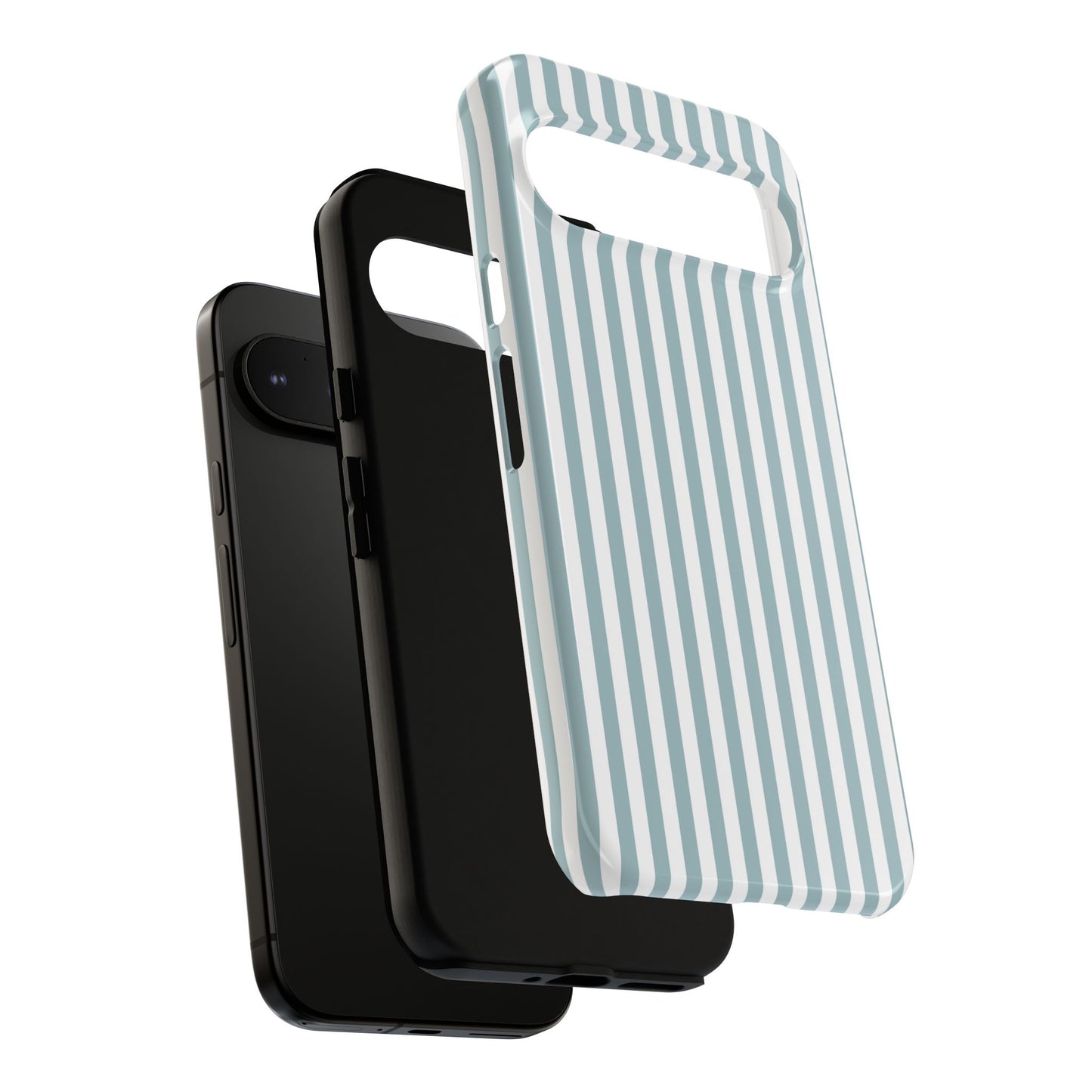 Blue & White Stripe Google Pixel Case