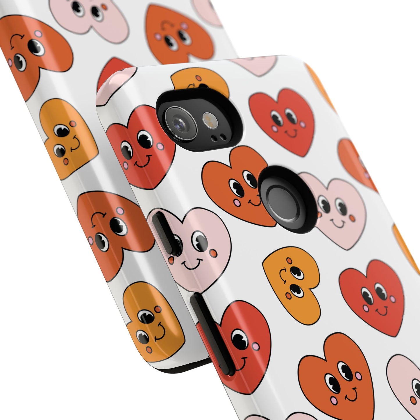 Smiley Heart Faces Google Pixel Case
