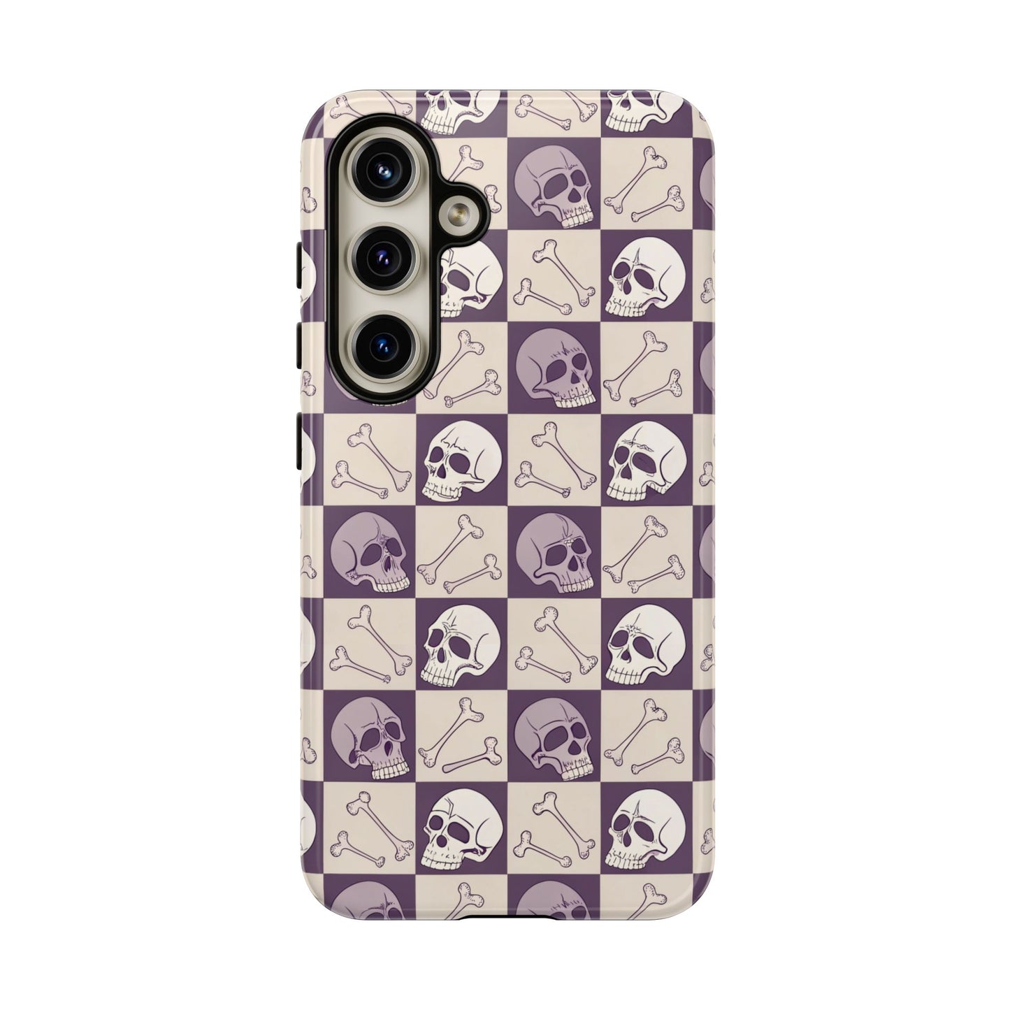 Skull & Bones Checkered Samsung Case