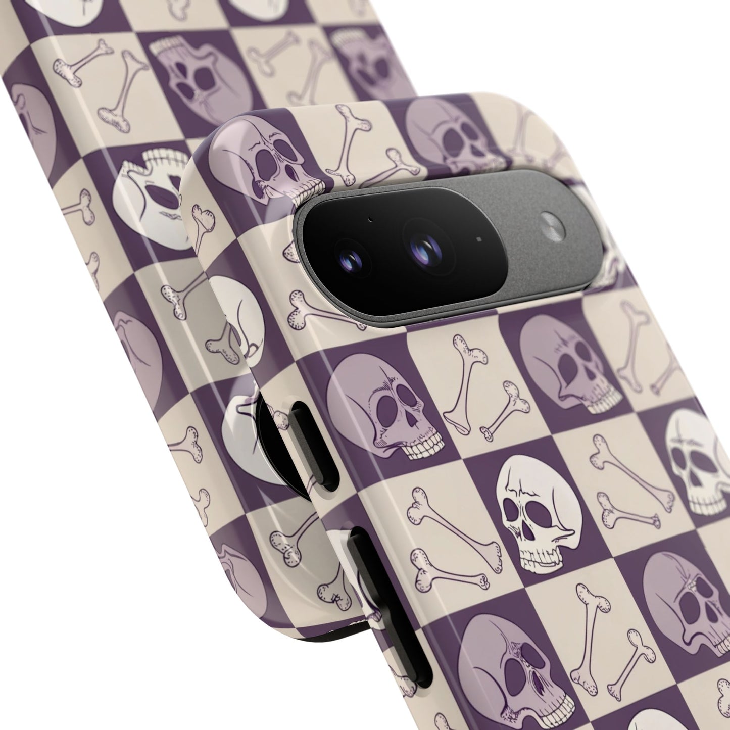 Skull & Bones Checkered Google Pixel Case