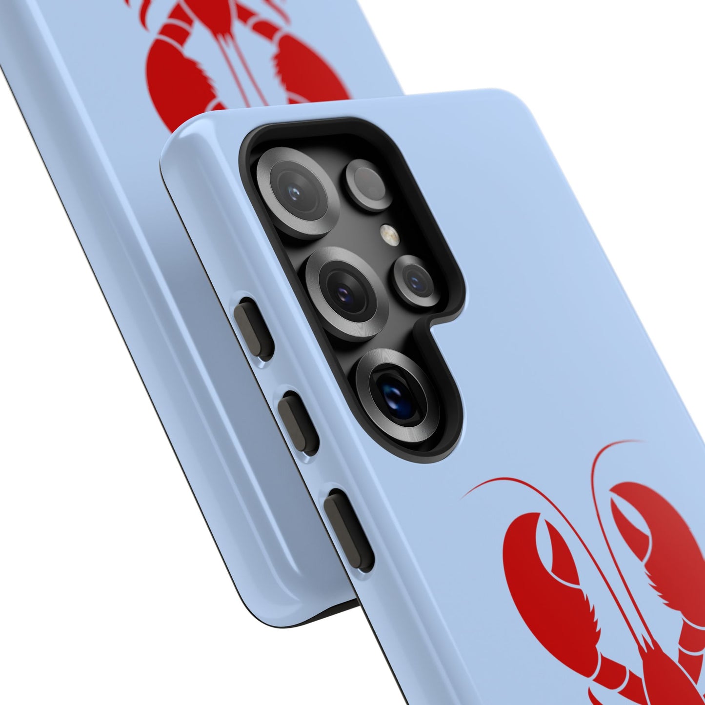 Red Lobster on Sky Blue Samsung Case