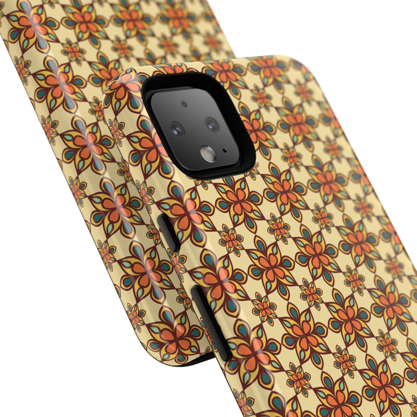 Retro Mandala Floral Google Pixel Case