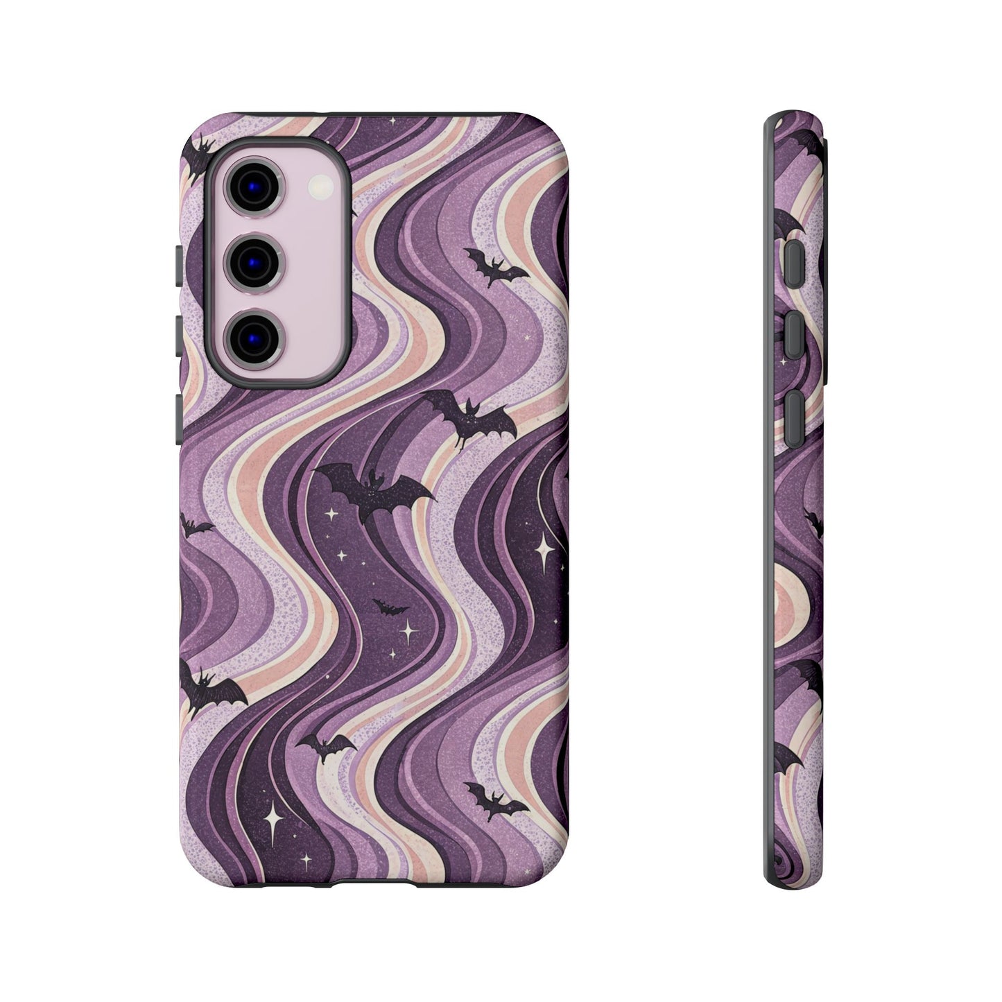 Retro Bats & Swirls Samsung Case