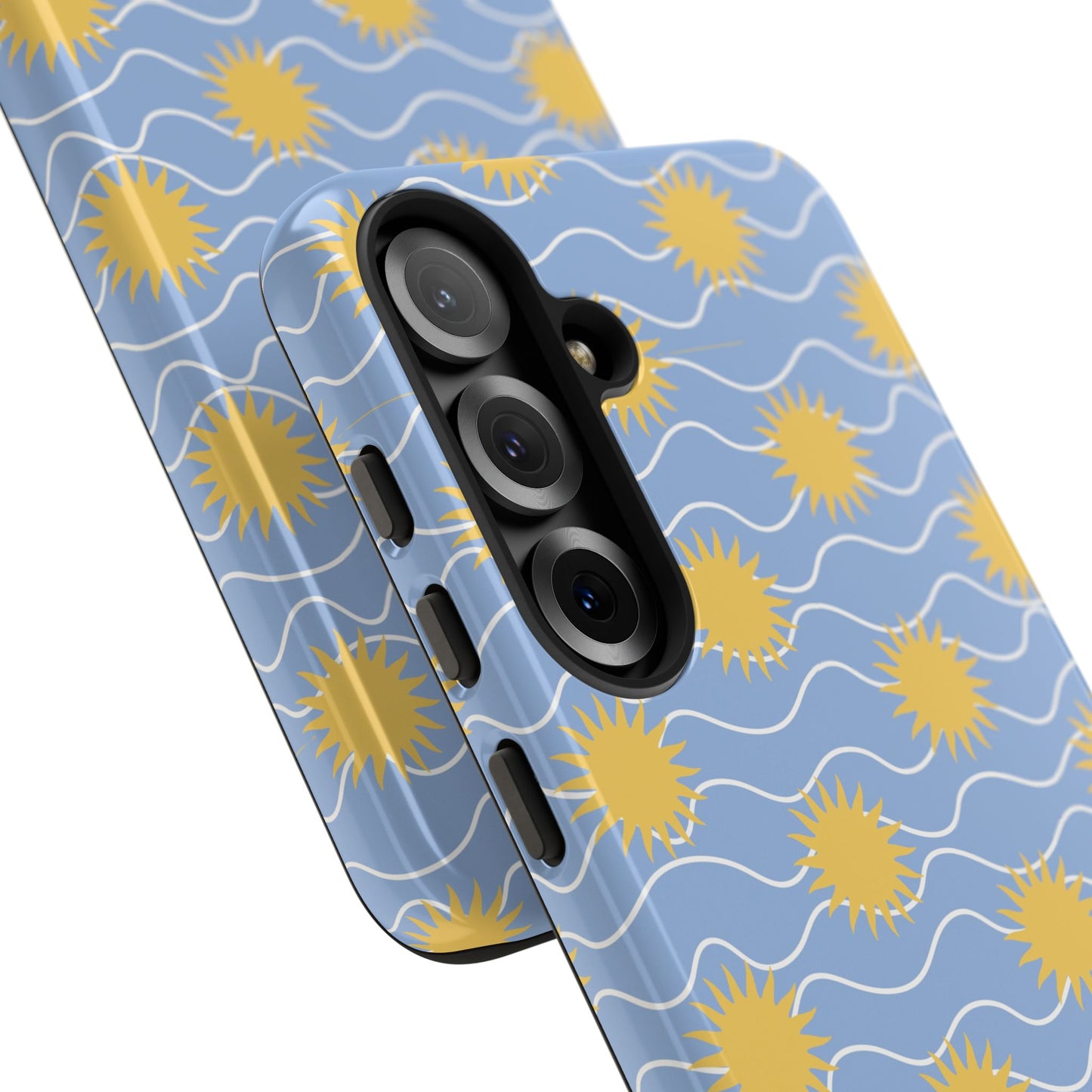 Sunny Waves Blue Samsung Case