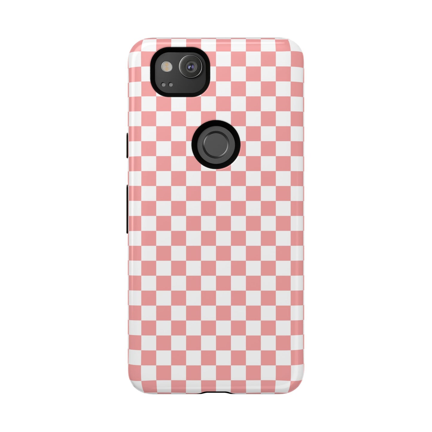 Pink Checkerboard Google Pixel Case