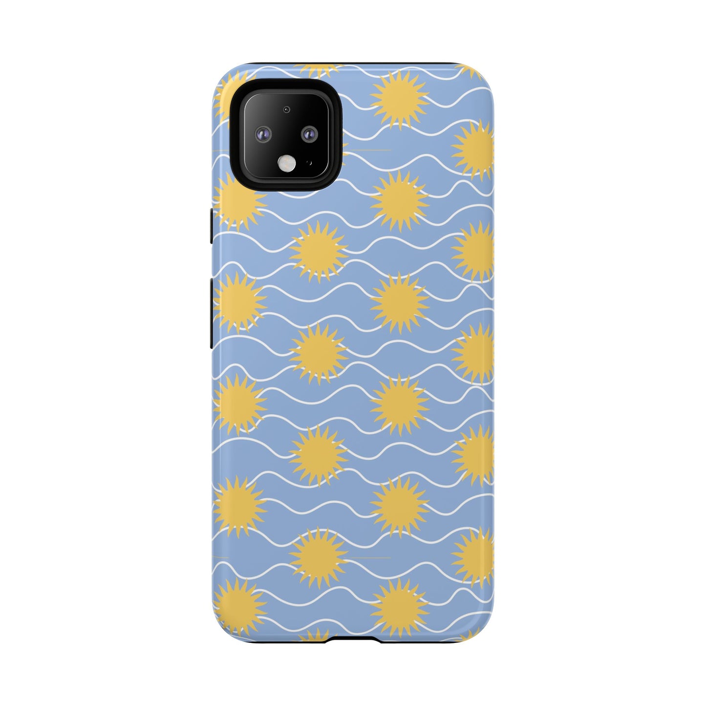 Sunny Waves Blue Google Pixel Case