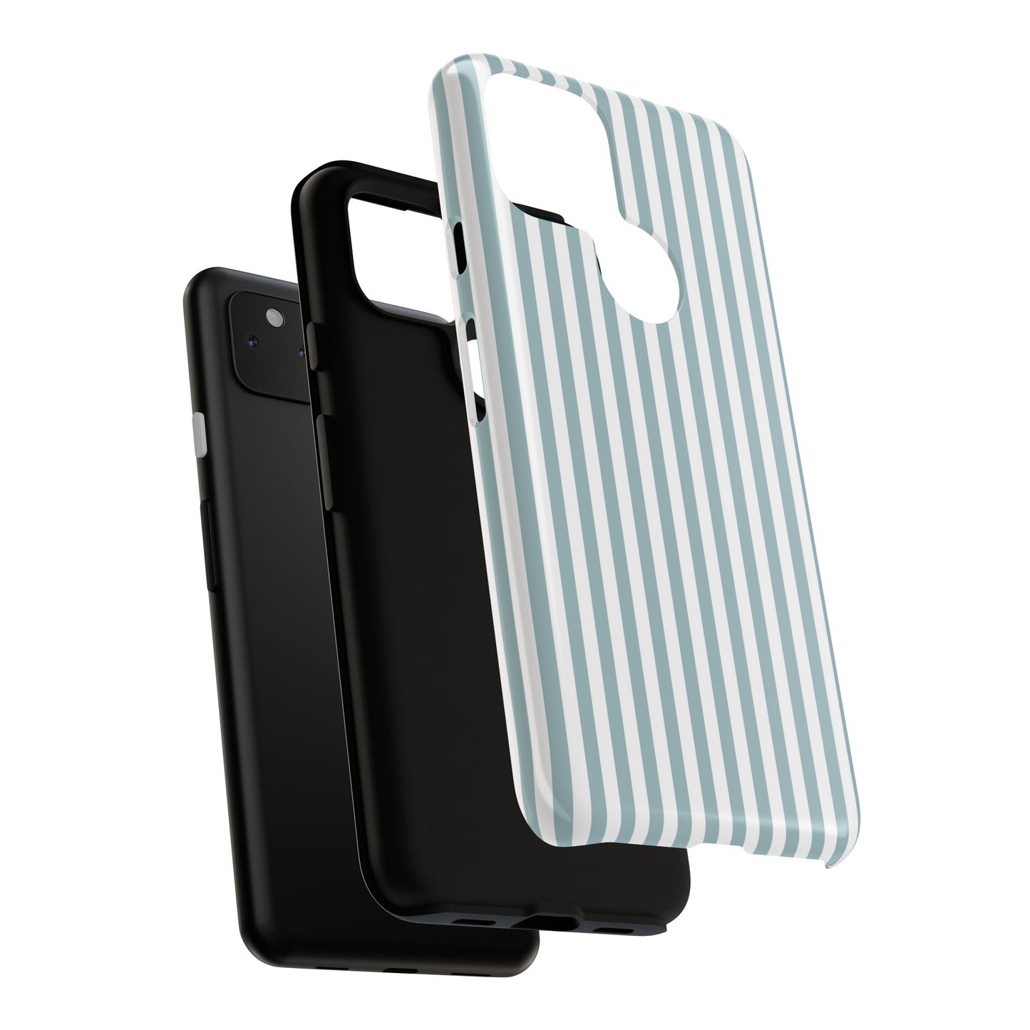 Blue & White Stripe Google Pixel Case
