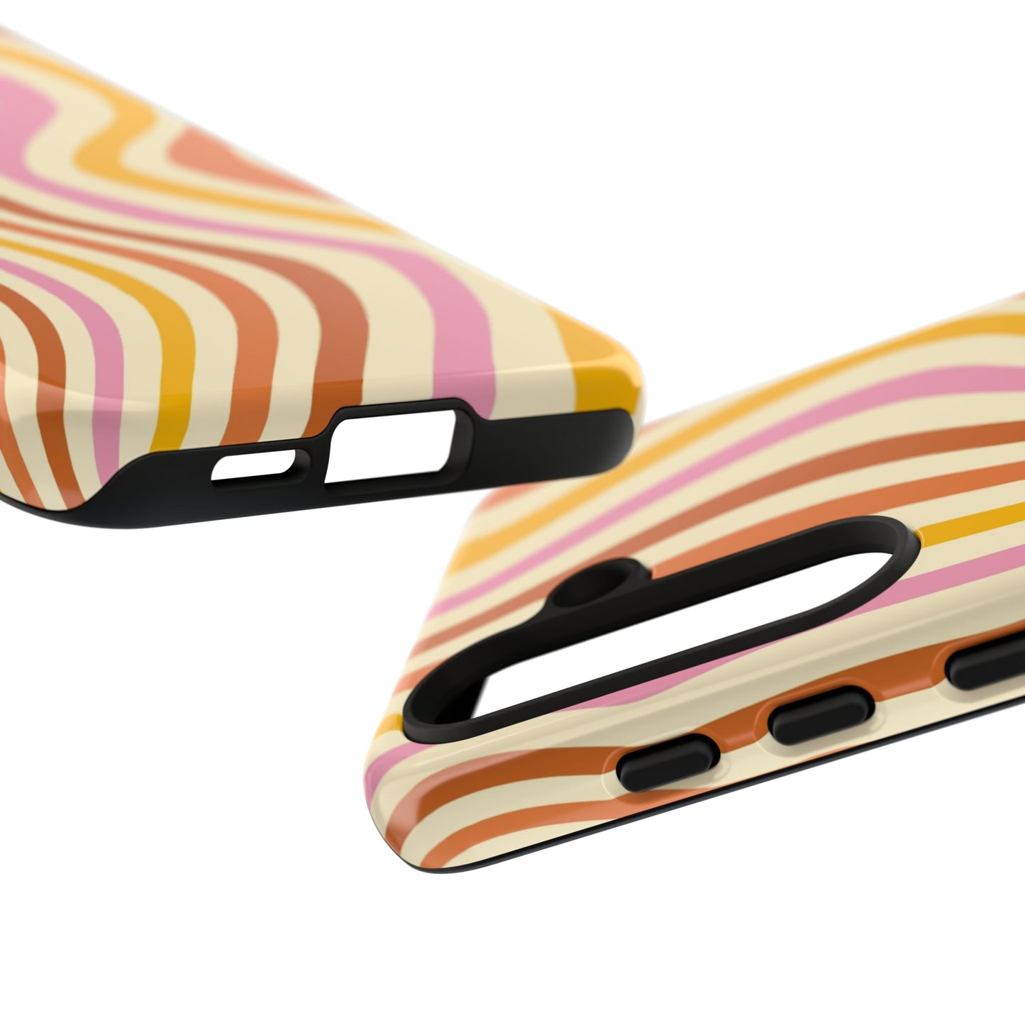 Retro Sunset Wave Samsung Case