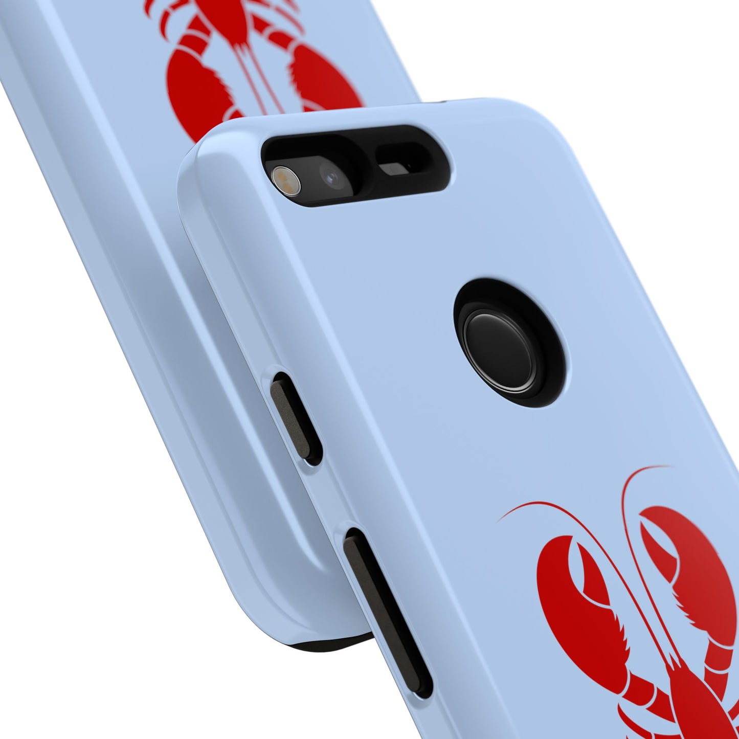 Red Lobster on Sky Blue Google Pixel Case