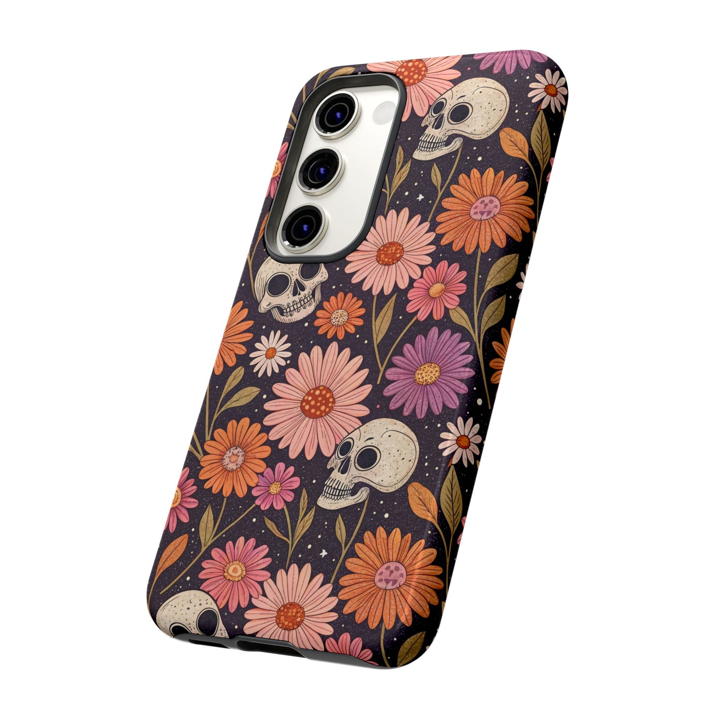 Skulls & Fall Florals Samsung Case
