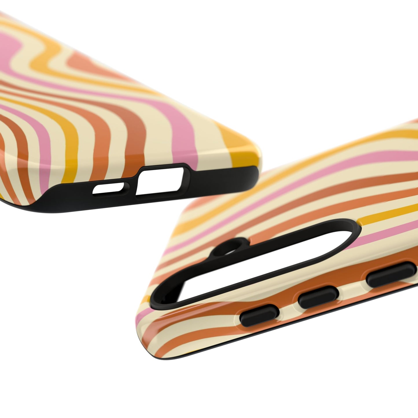 Retro Sunset Wave Samsung Case