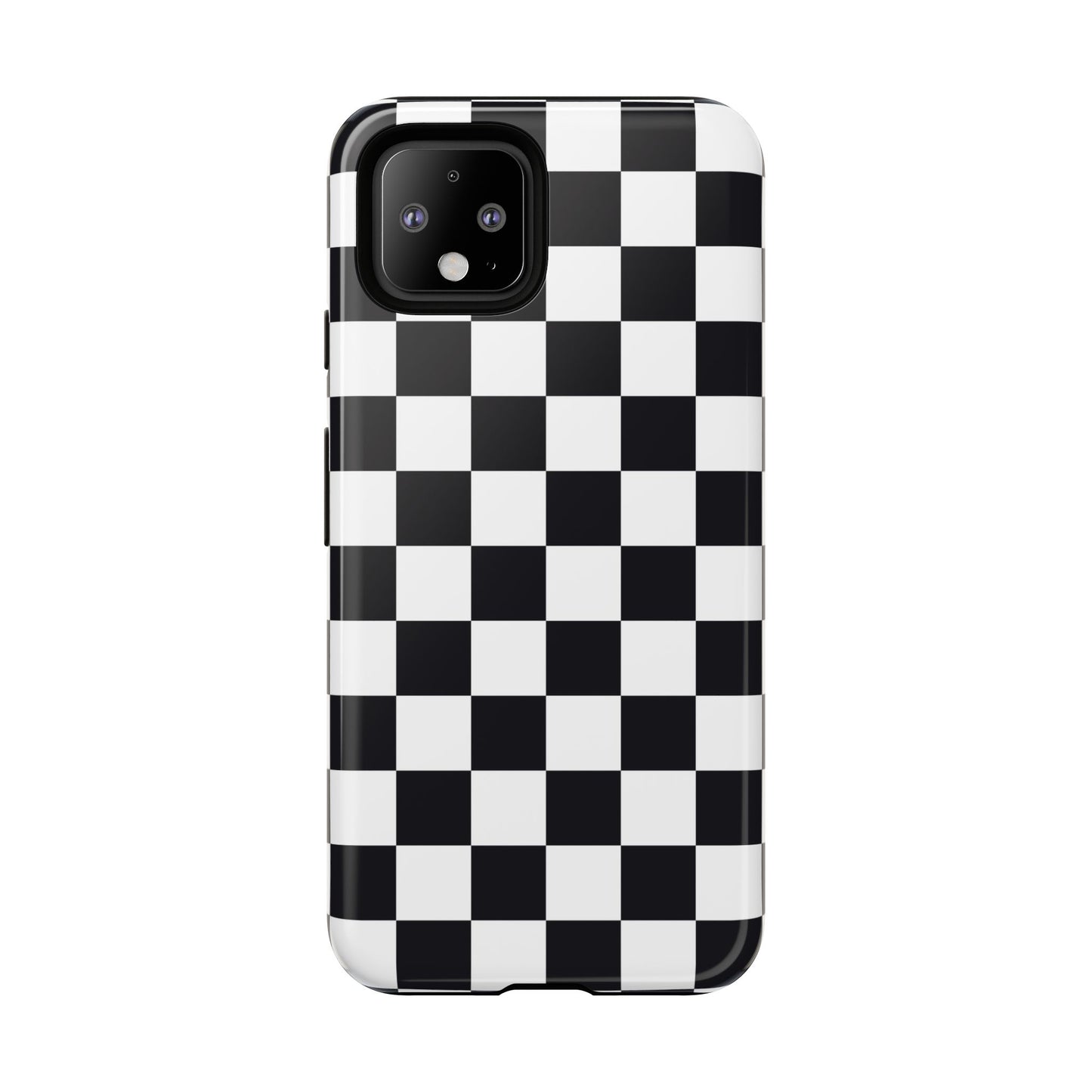 Black & White Checkerboard Google Pixel Case