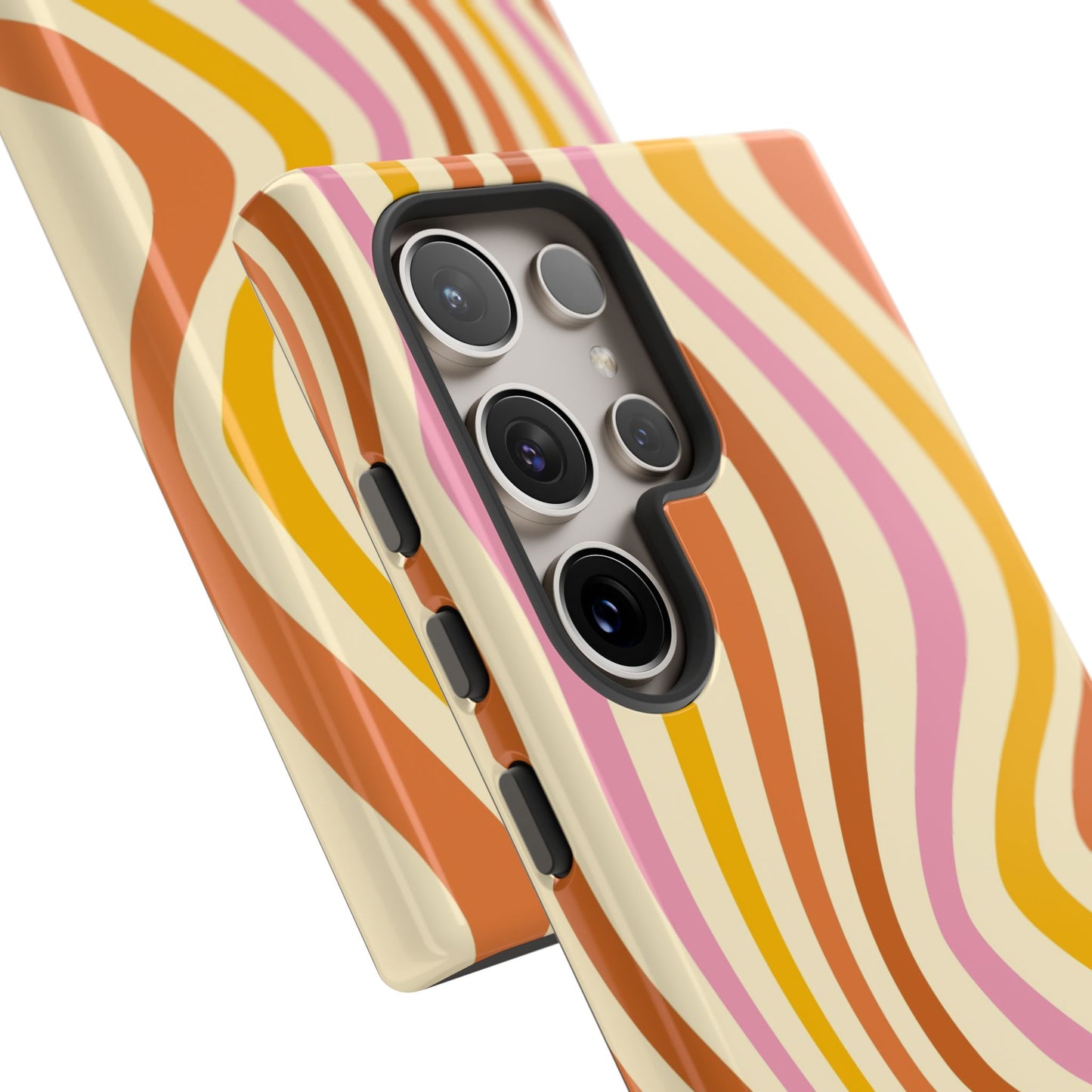 Retro Sunset Wave Samsung Case
