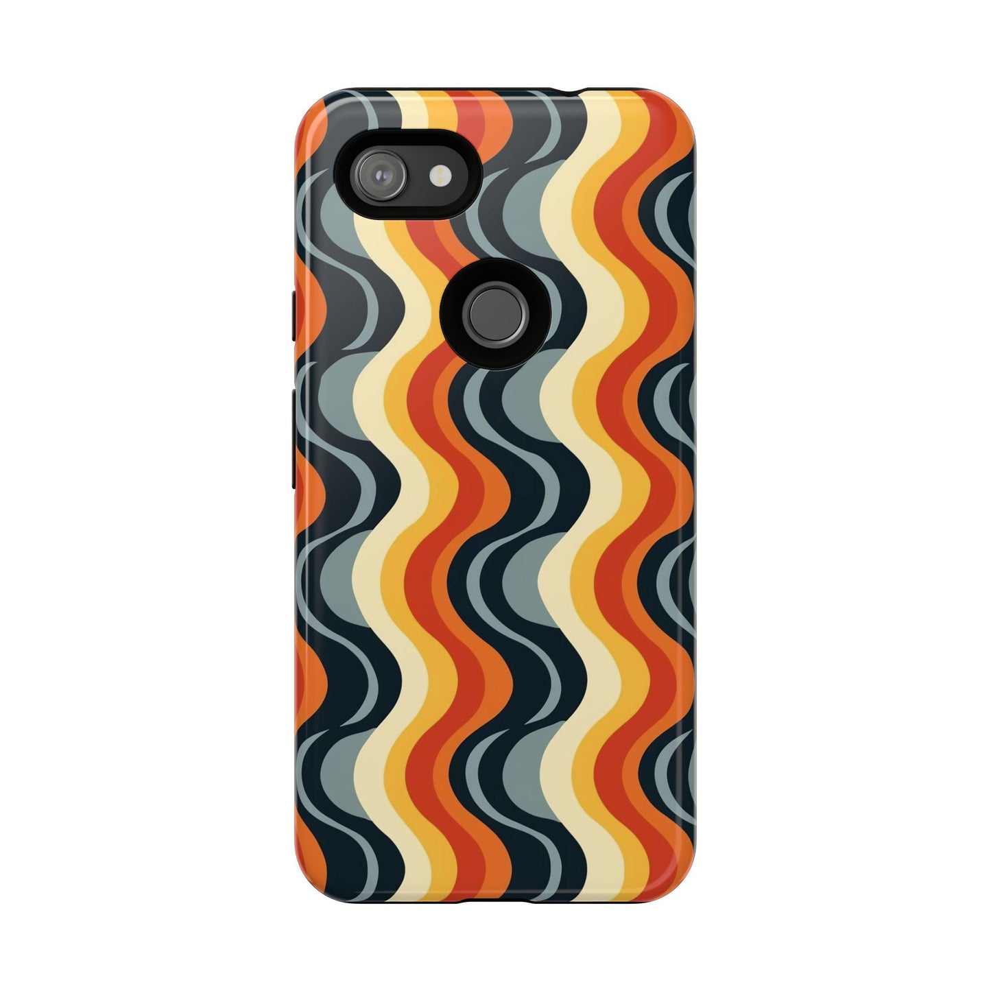 Retro Wavy Stripe Google Pixel Case