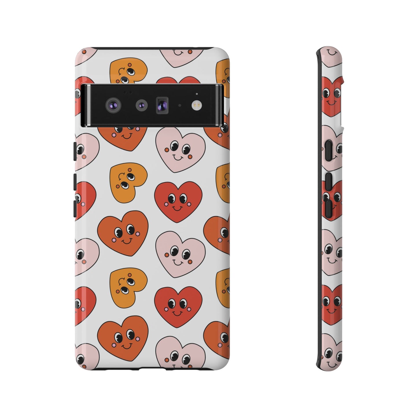 Smiley Heart Faces Google Pixel Case