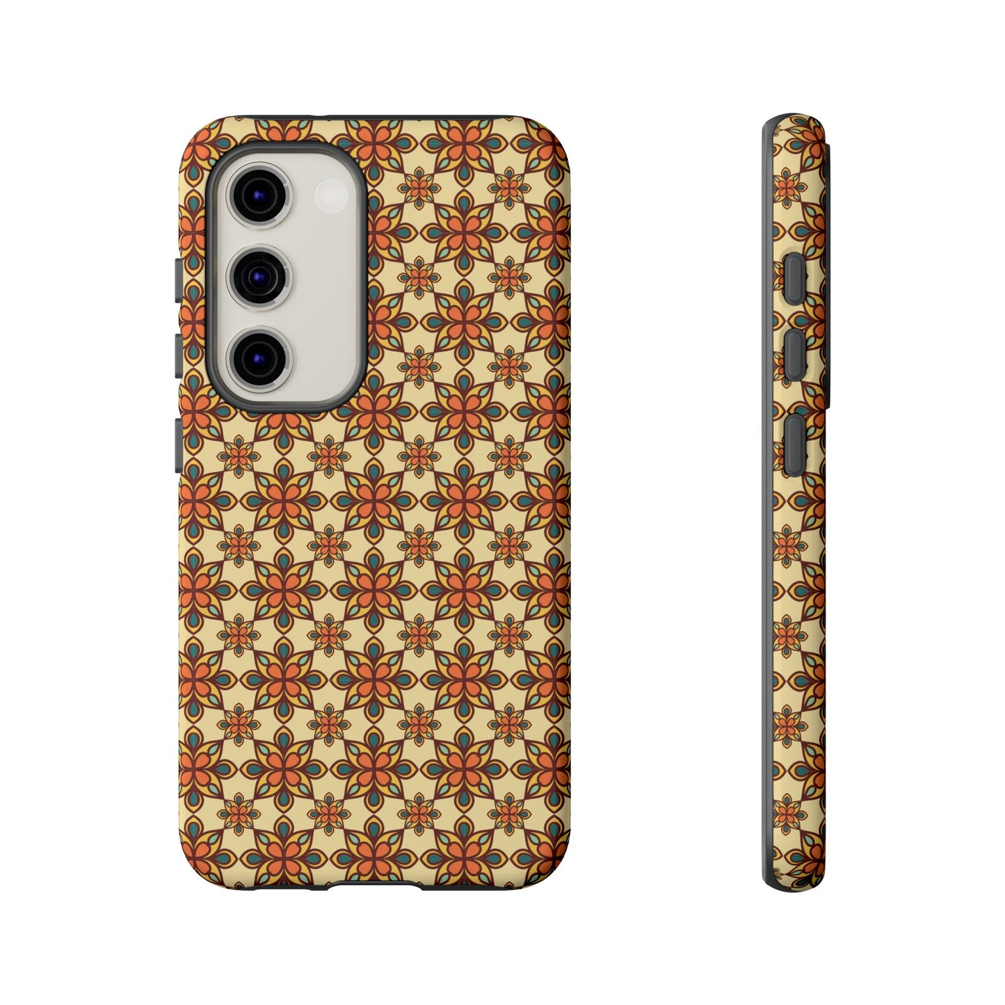 Retro Mandala Floral Samsung Galaxy Case