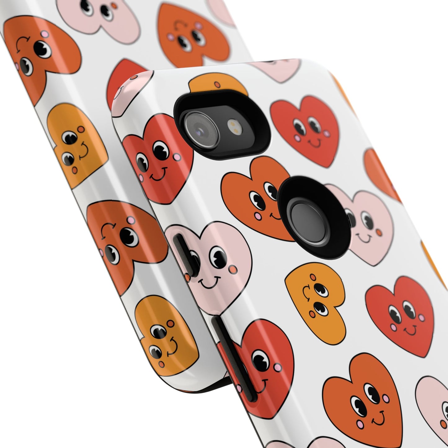 Smiley Heart Faces Google Pixel Case
