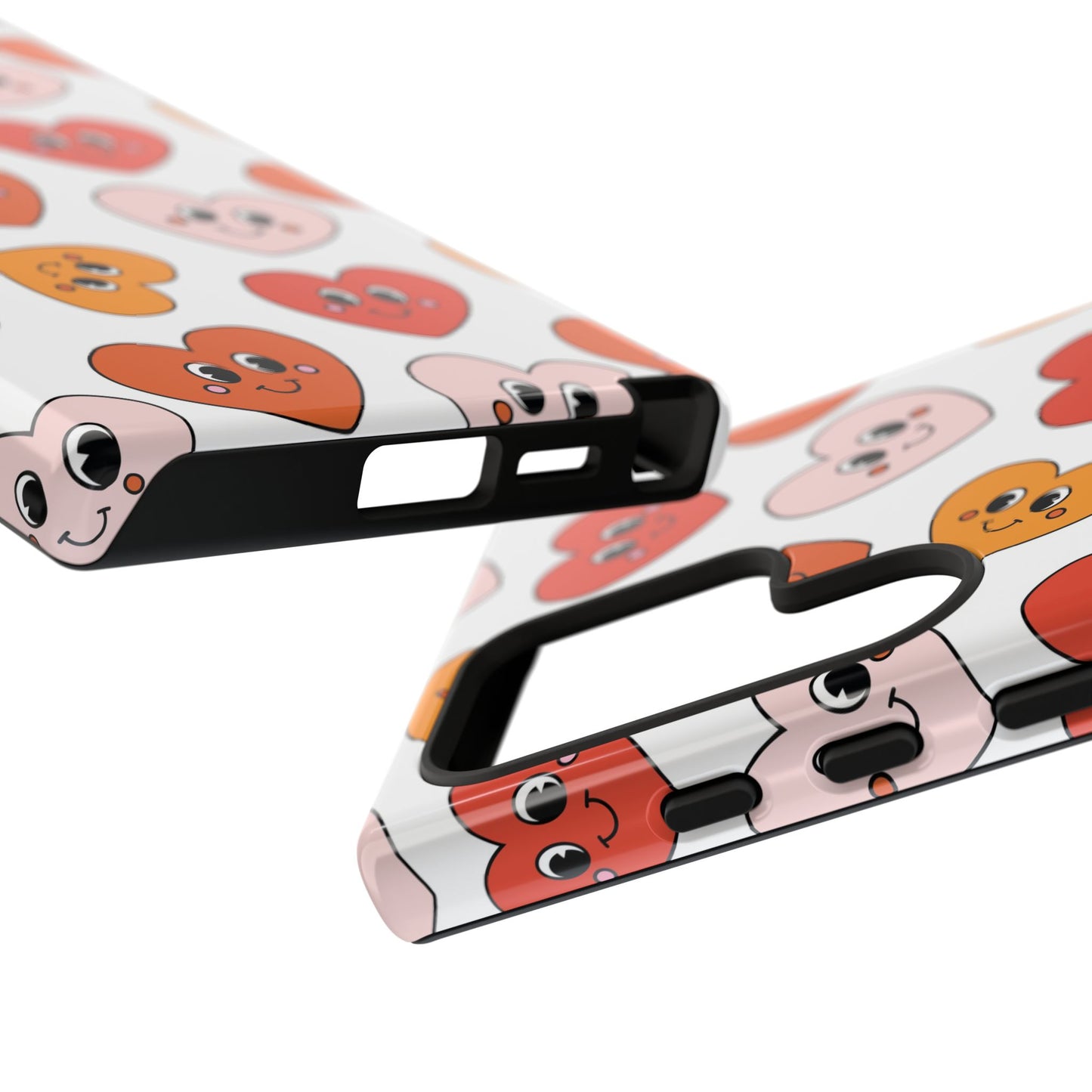 Smiley Heart Faces Samsung Case