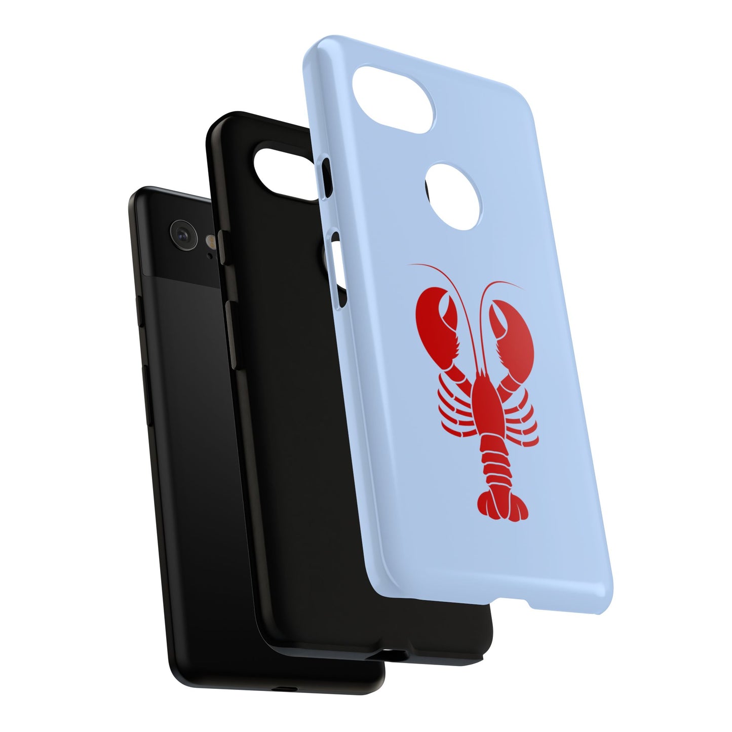 Red Lobster on Sky Blue Google Pixel Case
