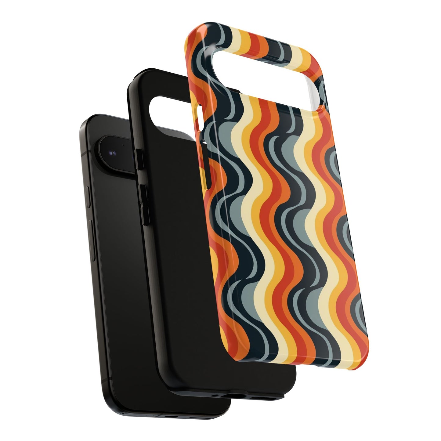 Retro Wavy Stripe Google Pixel Case