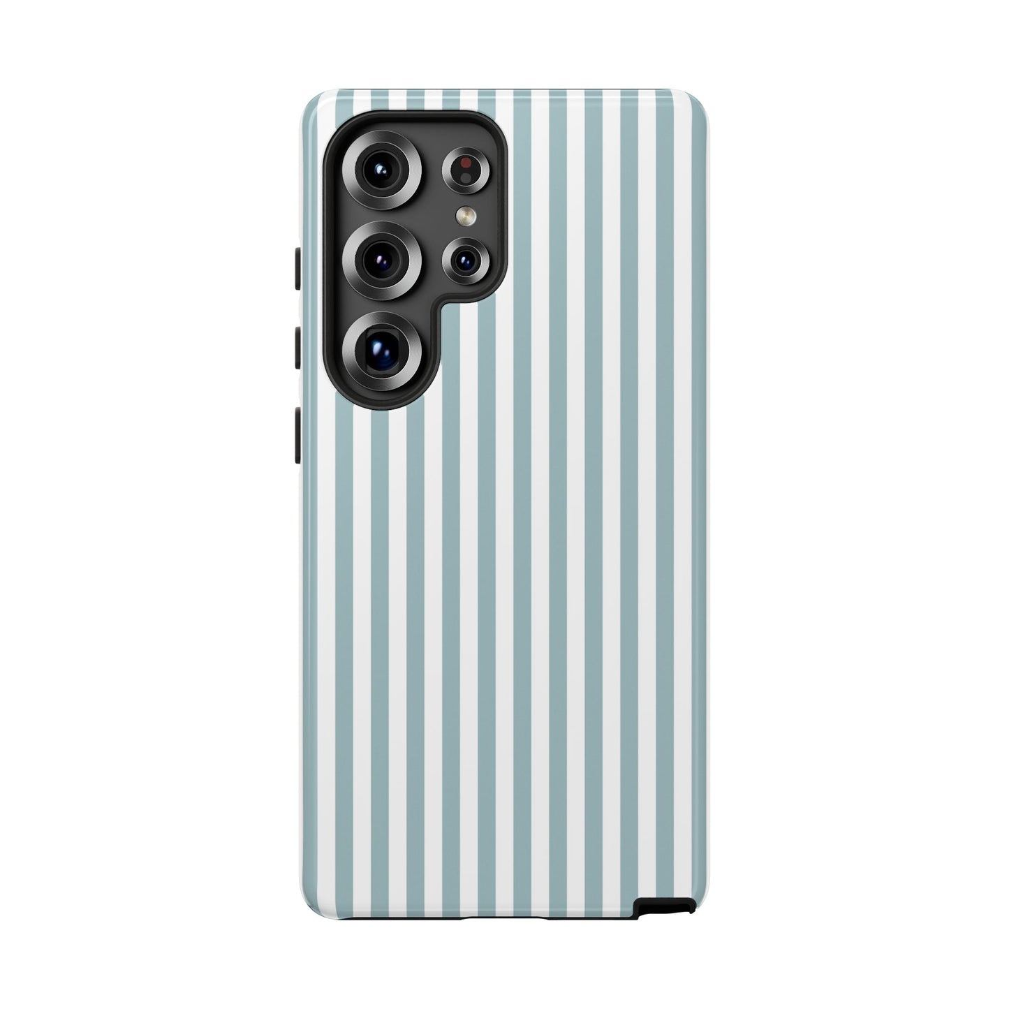 Blue & White Stripe Samsung Case