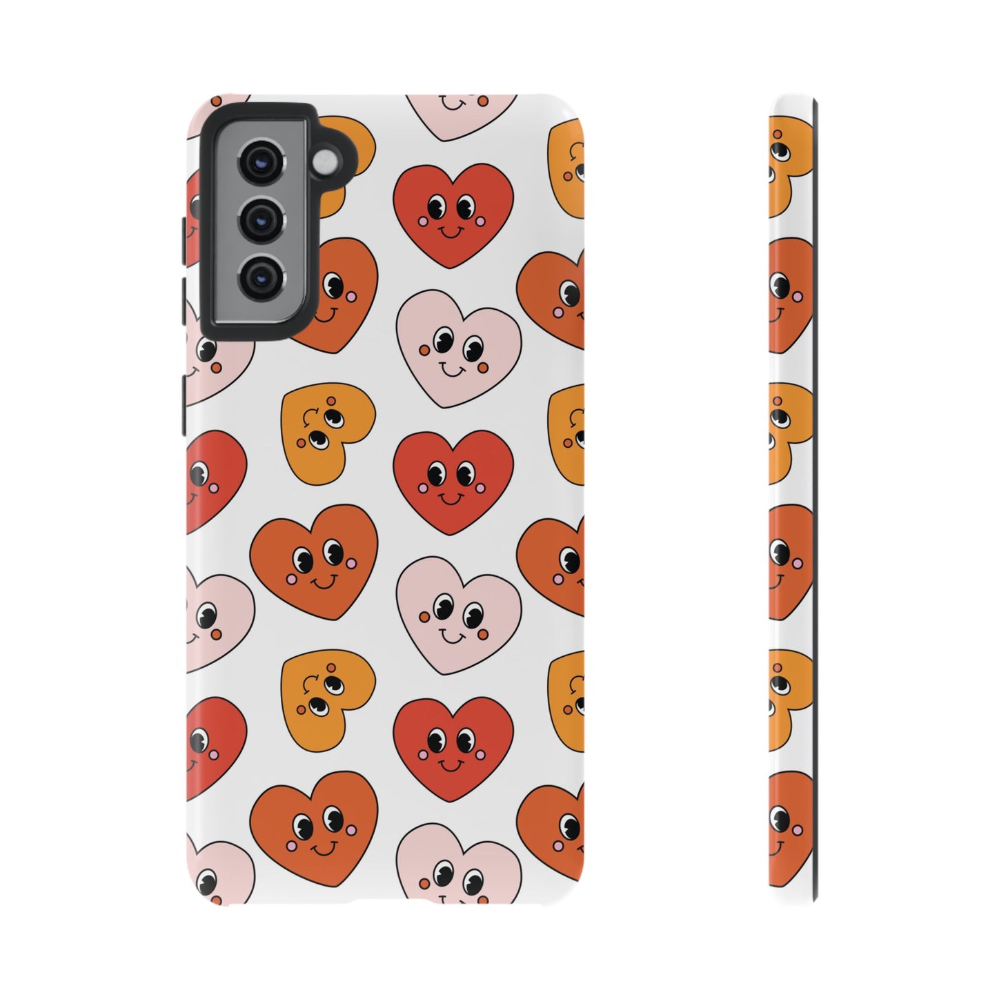Smiley Heart Faces Samsung Case