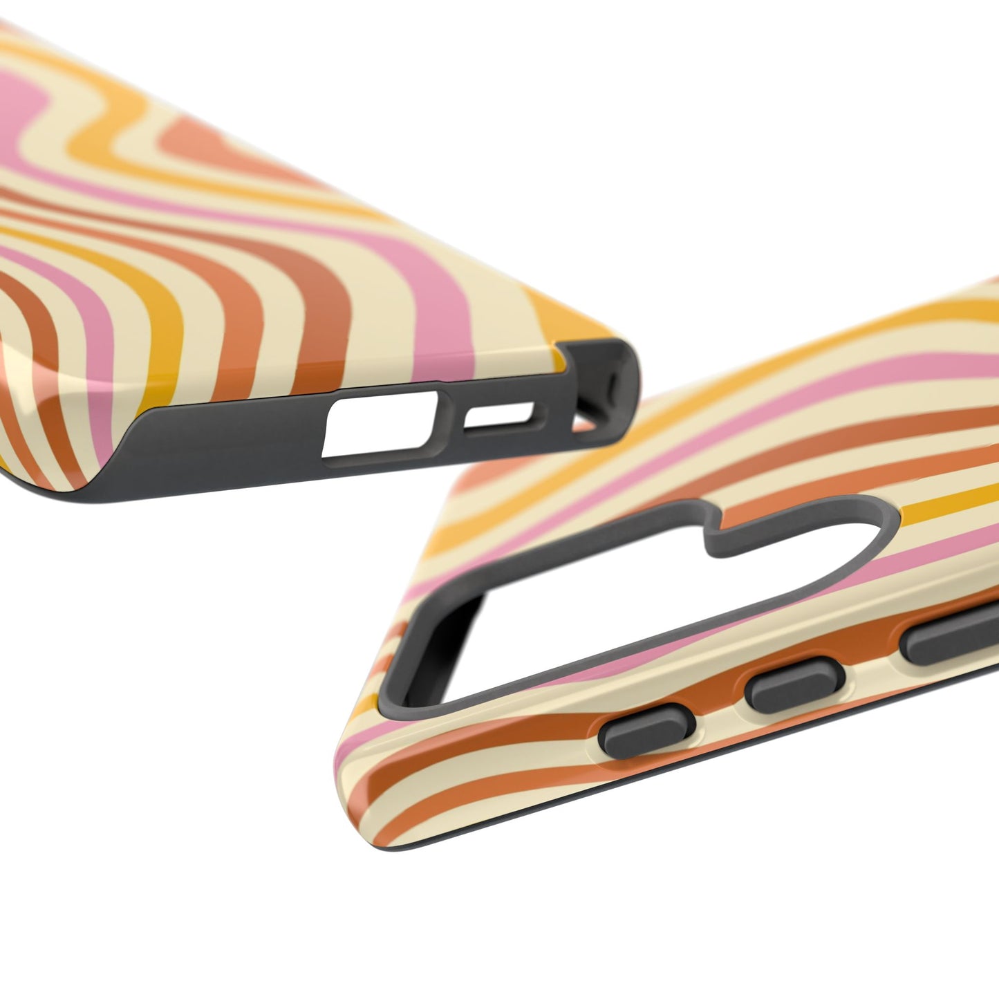 Retro Sunset Wave Samsung Case